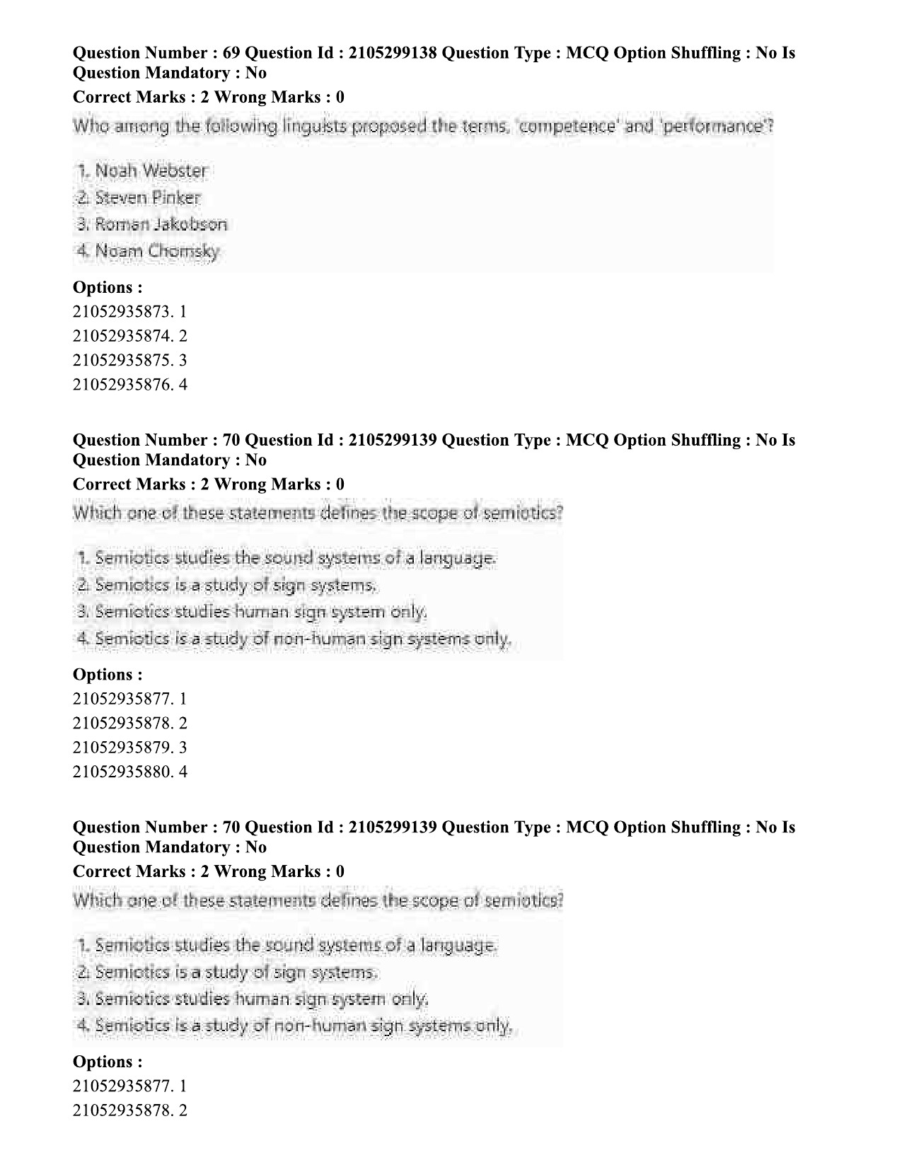 UGC NET English Question Paper September 2020 69