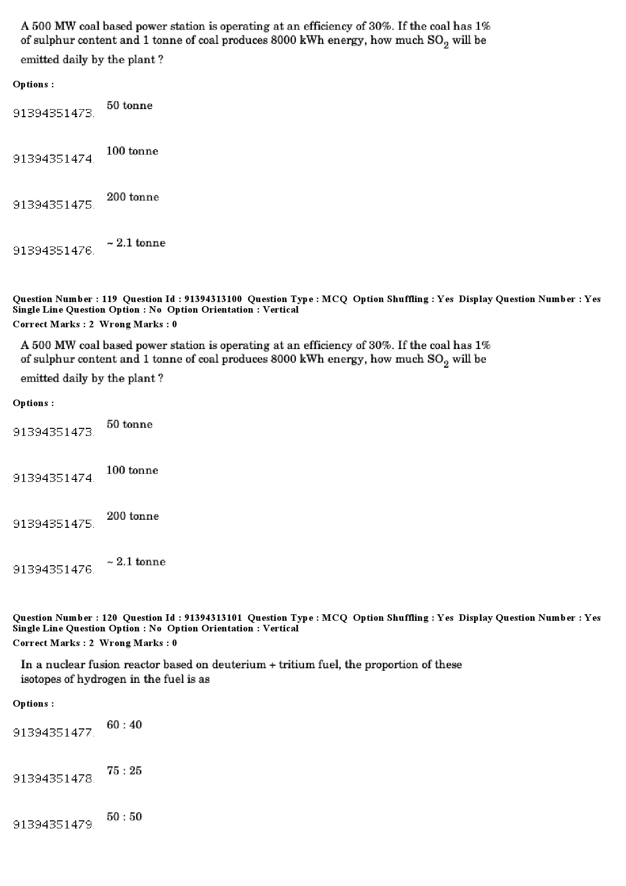 UGC NET Environmental Sciences Question Paper December 2018 101