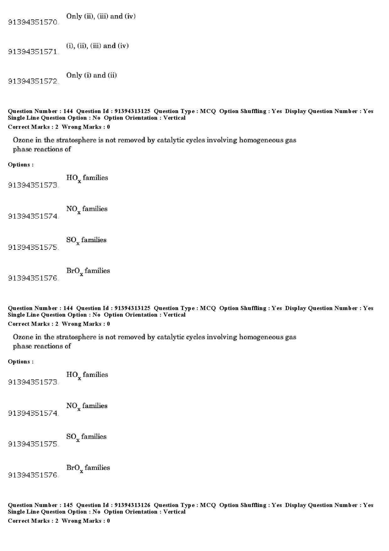 UGC NET Environmental Sciences Question Paper December 2018 121