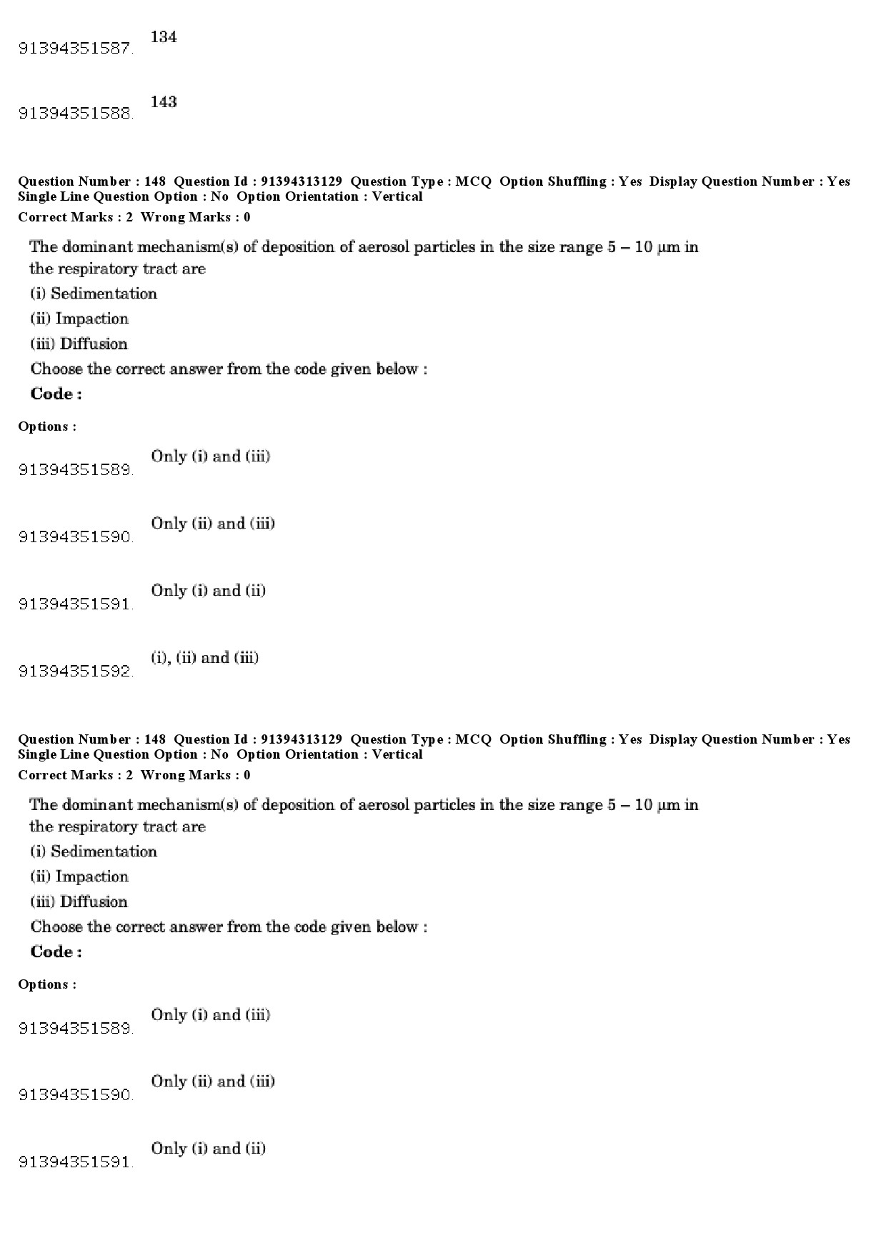 UGC NET Environmental Sciences Question Paper December 2018 124