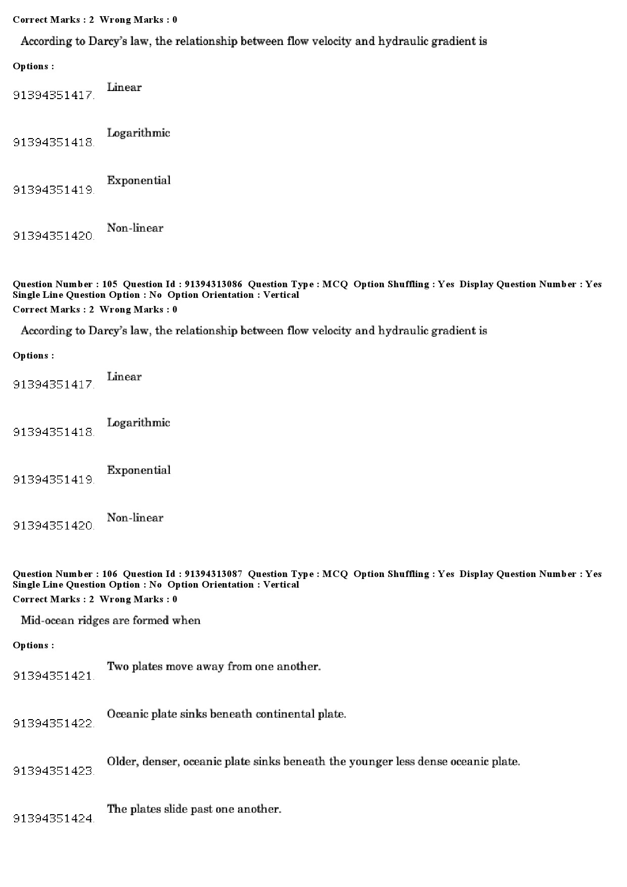 UGC NET Environmental Sciences Question Paper December 2018 90