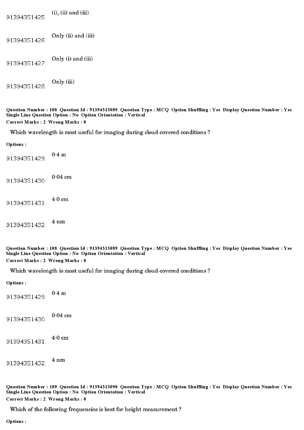 UGC NET Environmental Sciences Question Paper December 2018 92