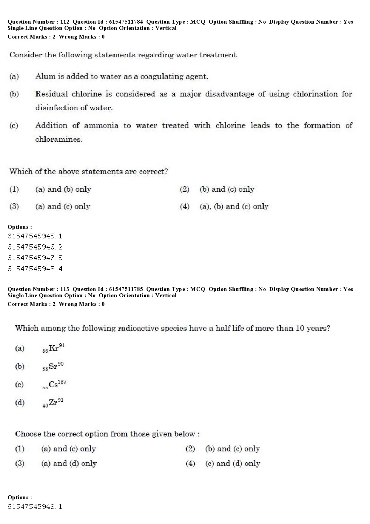 UGC NET Environmental Sciences Question Paper December 2019 103