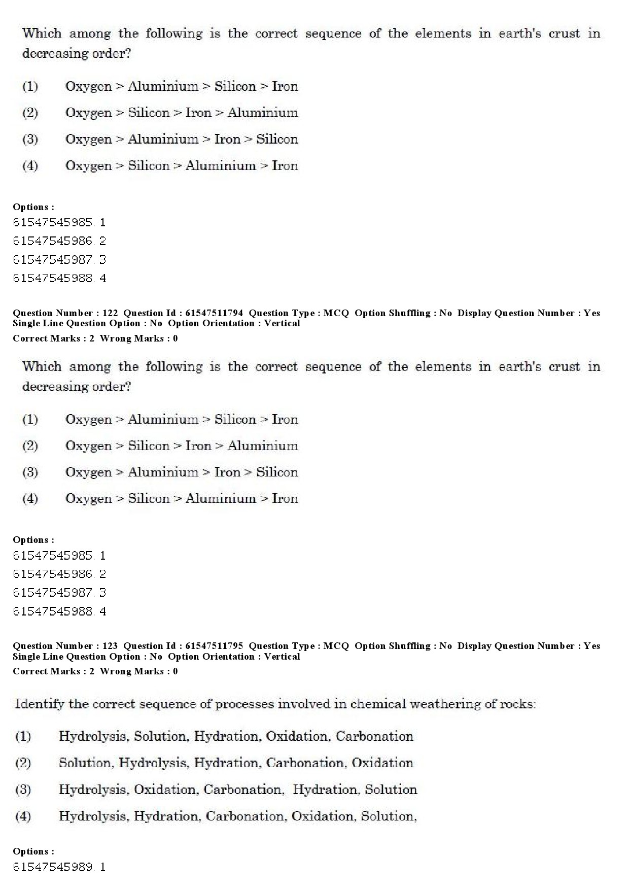 UGC NET Environmental Sciences Question Paper December 2019 113