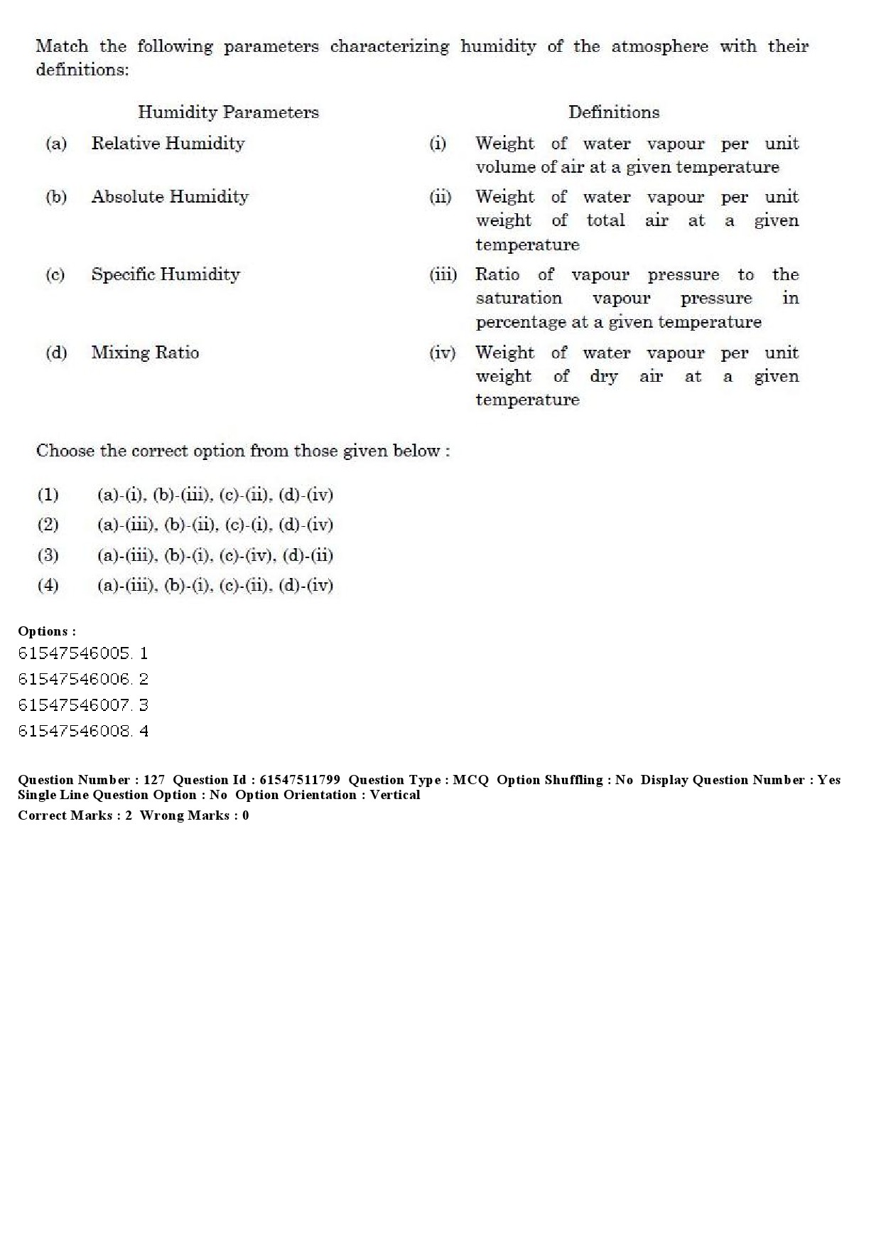 UGC NET Environmental Sciences Question Paper December 2019 118