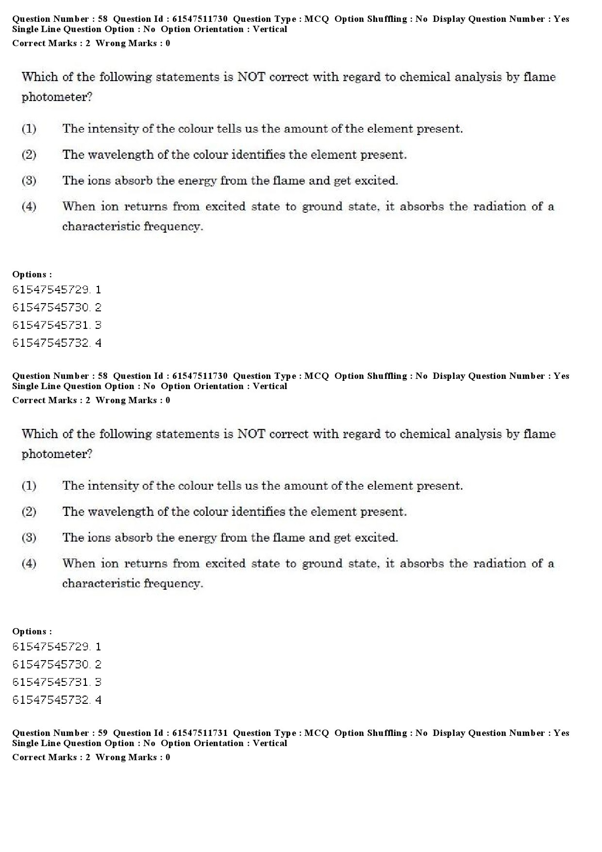 UGC NET Environmental Sciences Question Paper December 2019 59