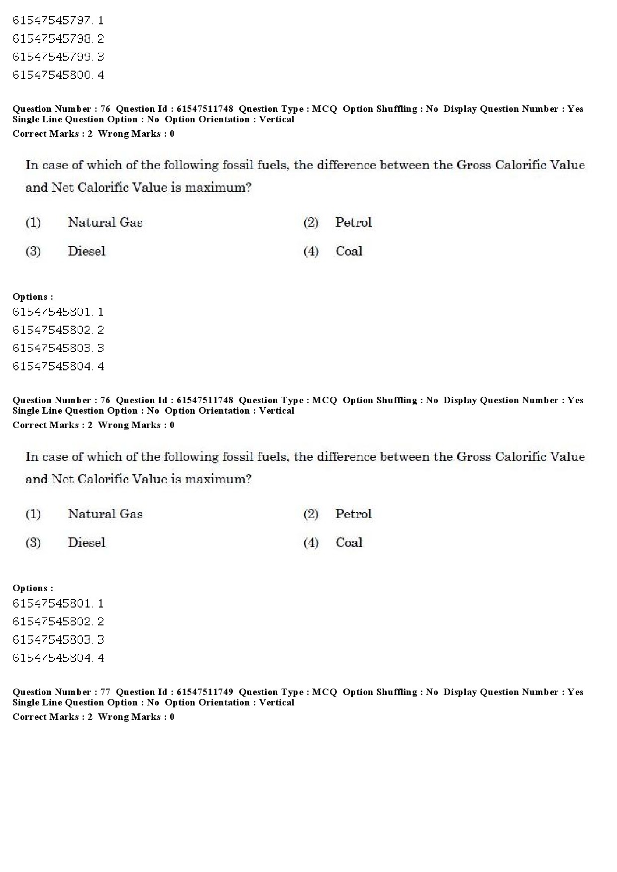 UGC NET Environmental Sciences Question Paper December 2019 72