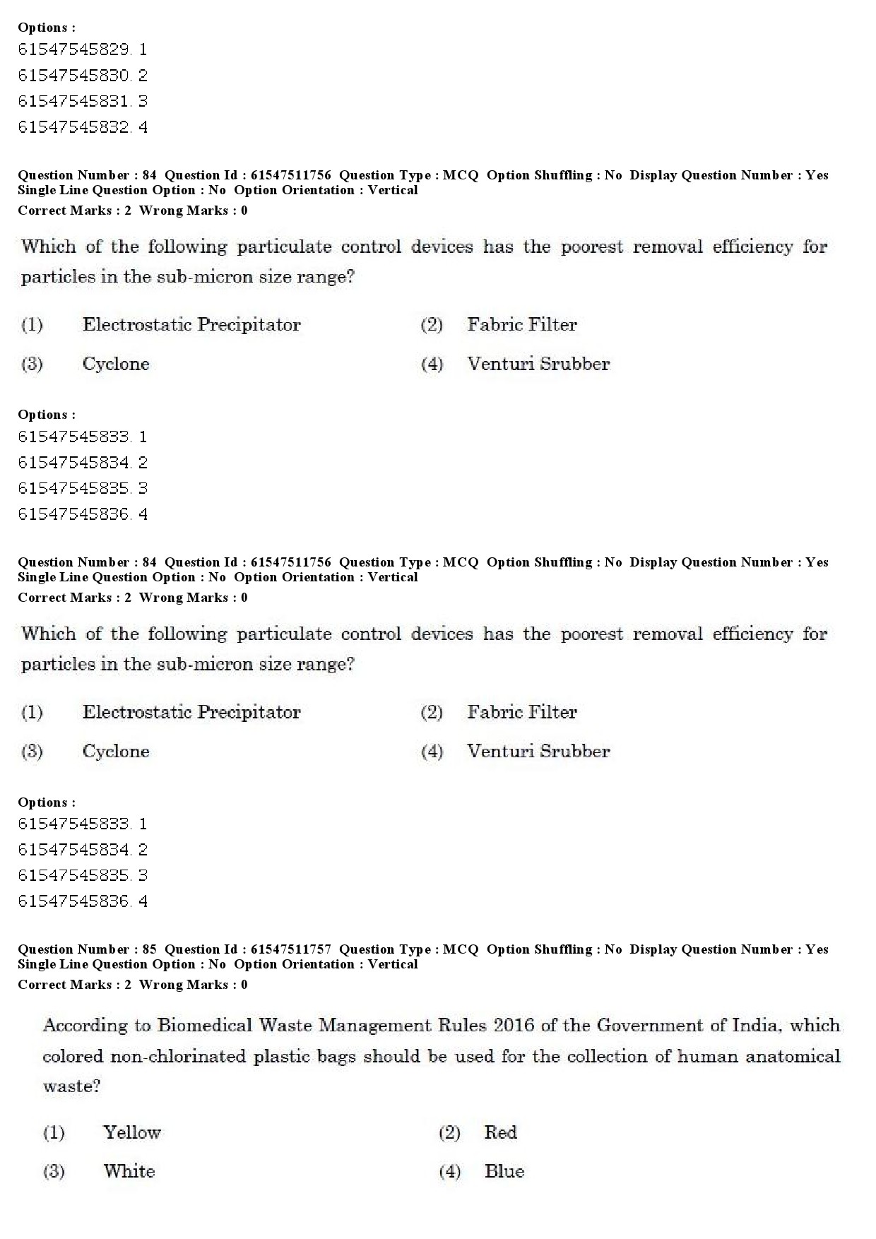 UGC NET Environmental Sciences Question Paper December 2019 78