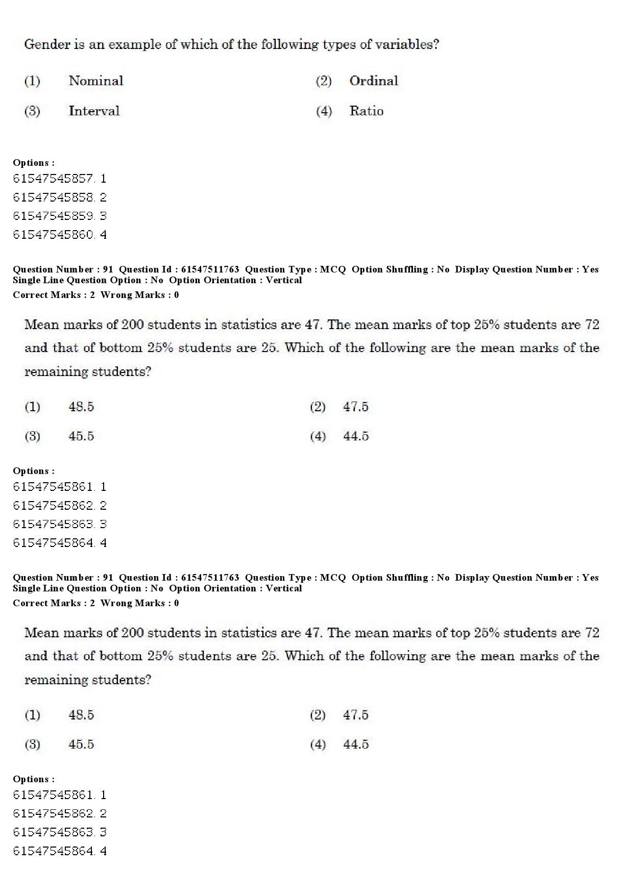 UGC NET Environmental Sciences Question Paper December 2019 83