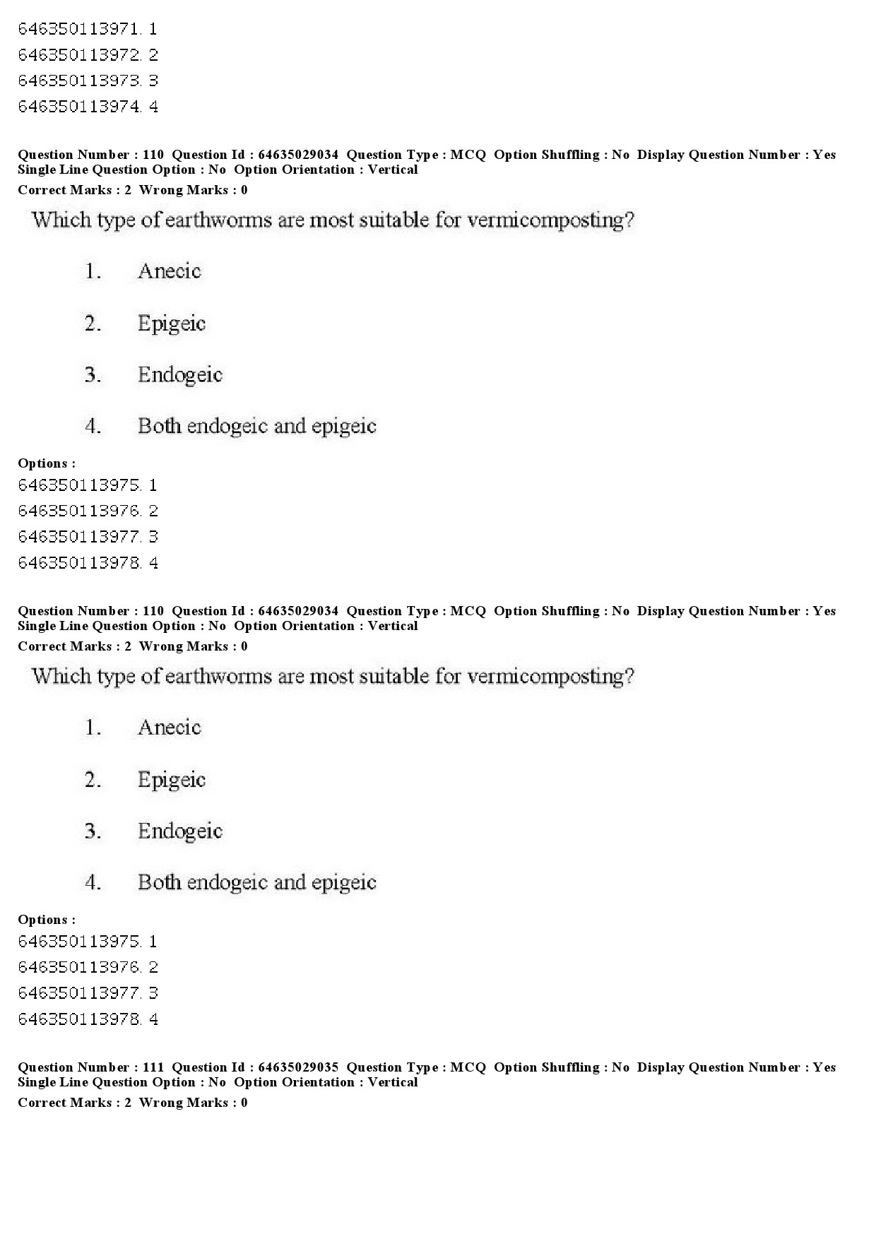 UGC NET Environmental Sciences Question Paper June 2019 100