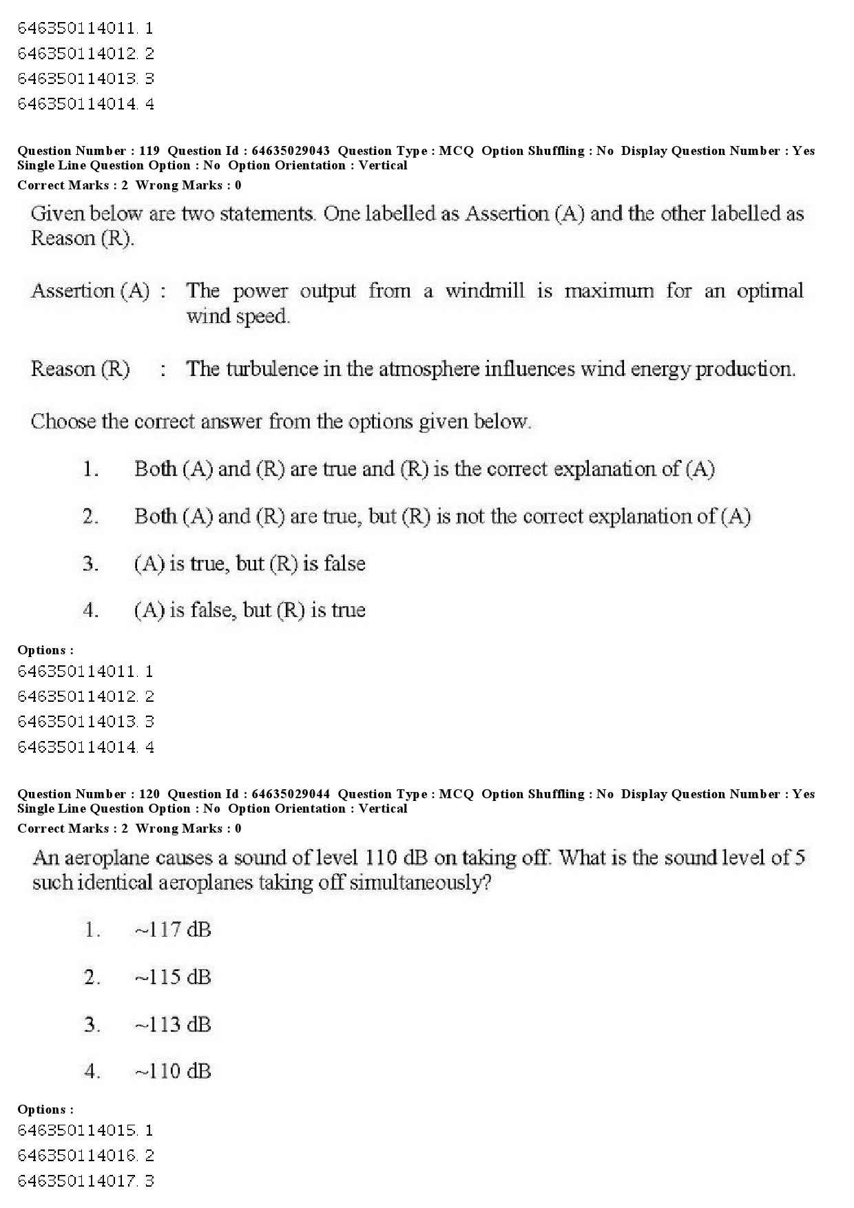 UGC NET Environmental Sciences Question Paper June 2019 109