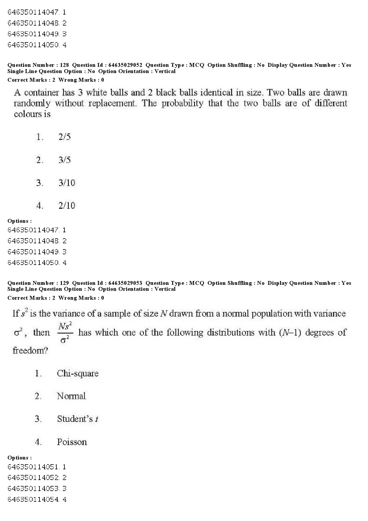 UGC NET Environmental Sciences Question Paper June 2019 121