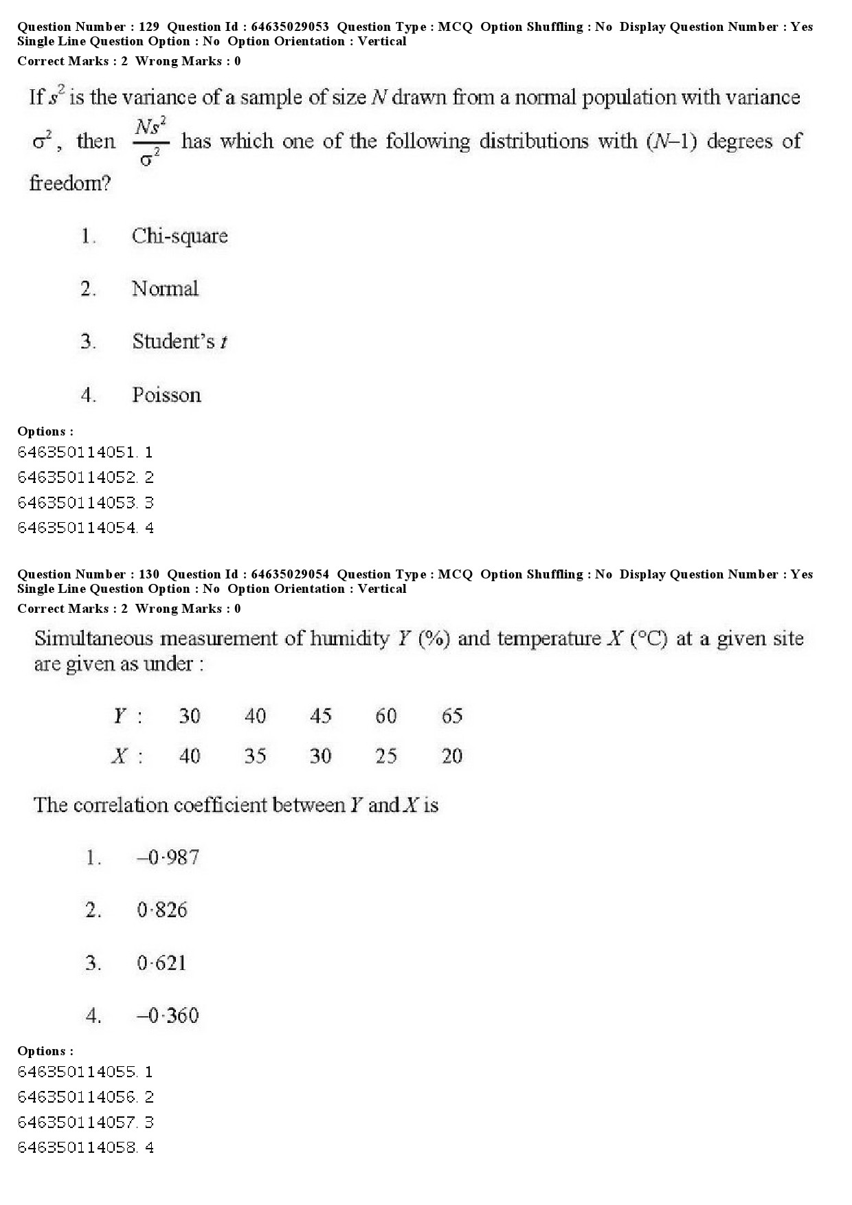 UGC NET Environmental Sciences Question Paper June 2019 122