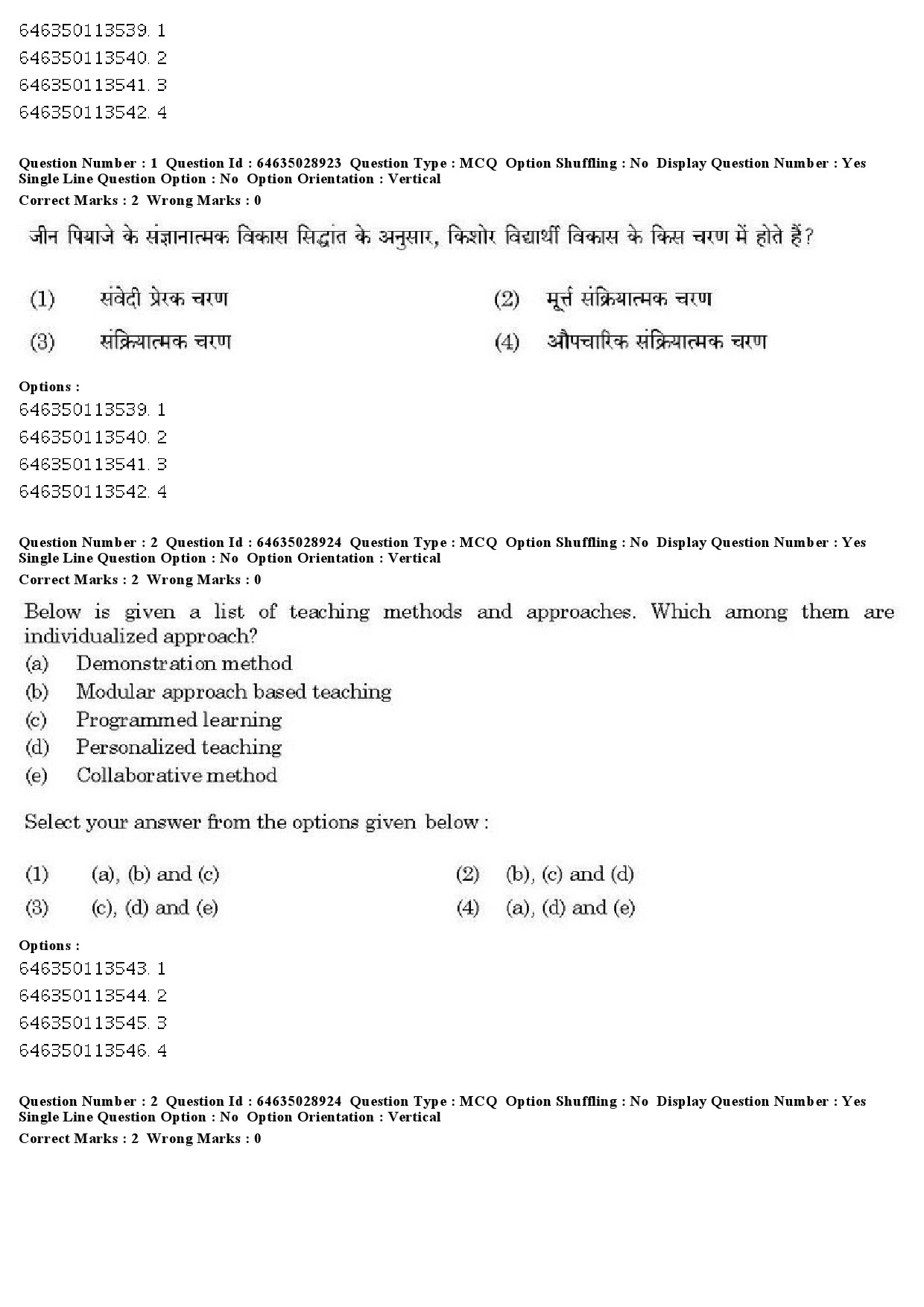 UGC NET Environmental Sciences Question Paper June 2019 2