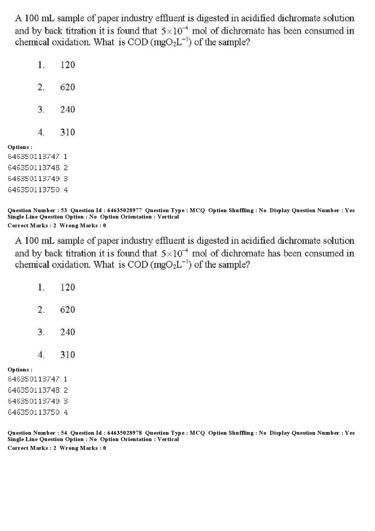 UGC NET Environmental Sciences Question Paper June 2019 39