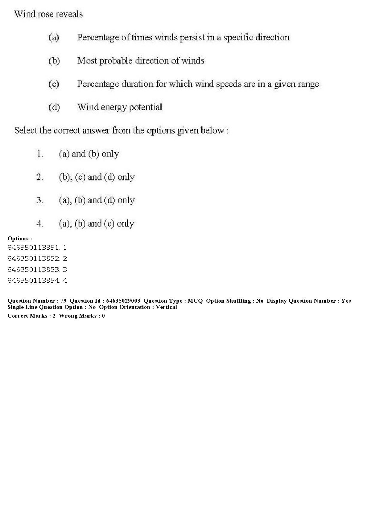 UGC NET Environmental Sciences Question Paper June 2019 69