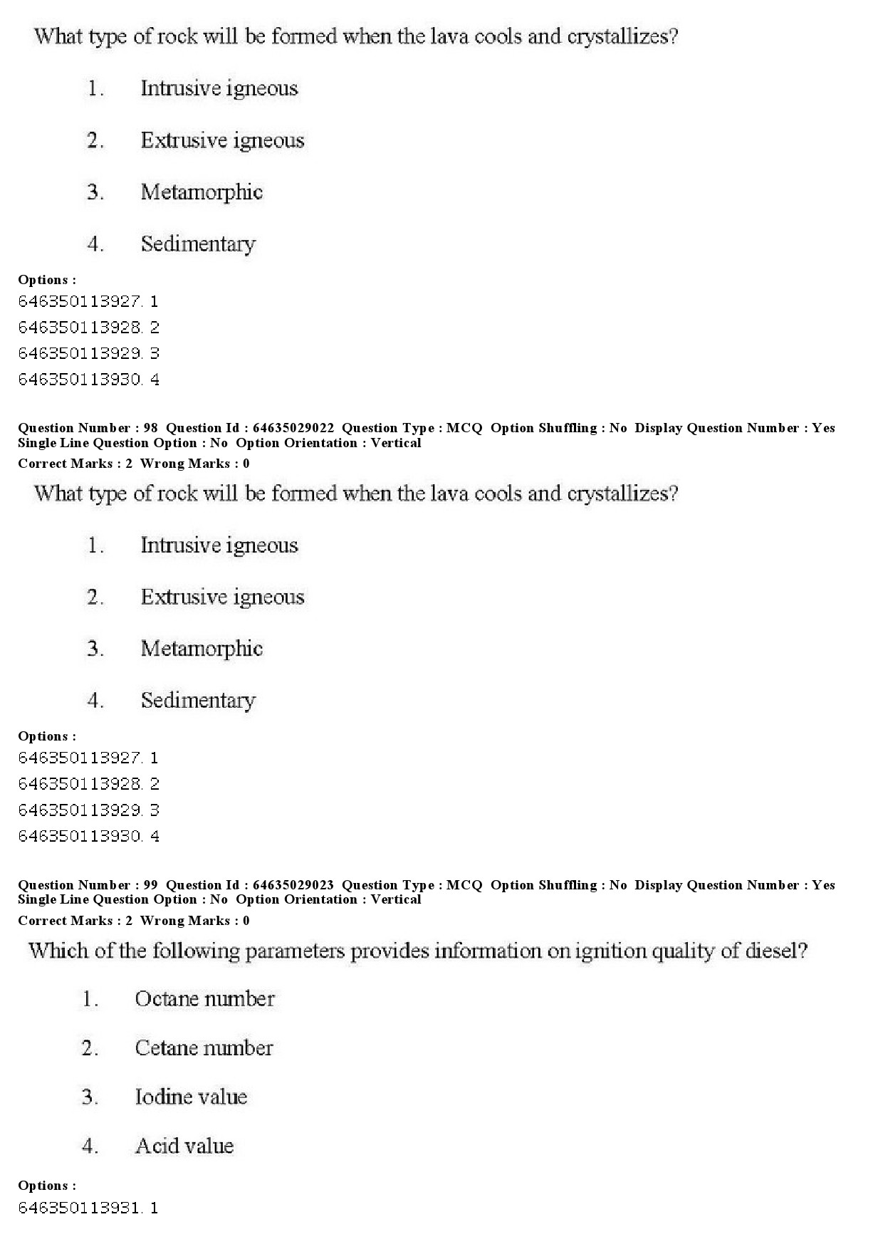 UGC NET Environmental Sciences Question Paper June 2019 89