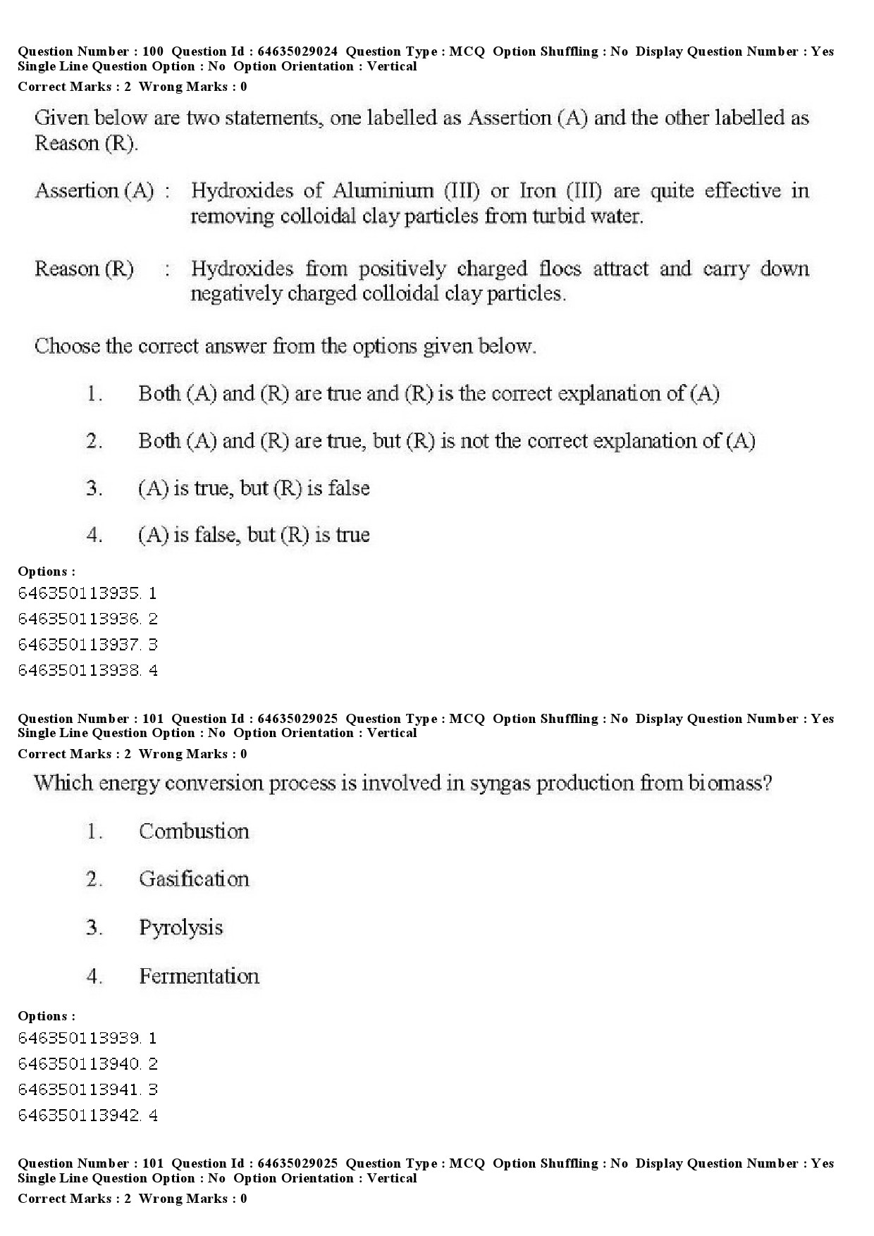 UGC NET Environmental Sciences Question Paper June 2019 91