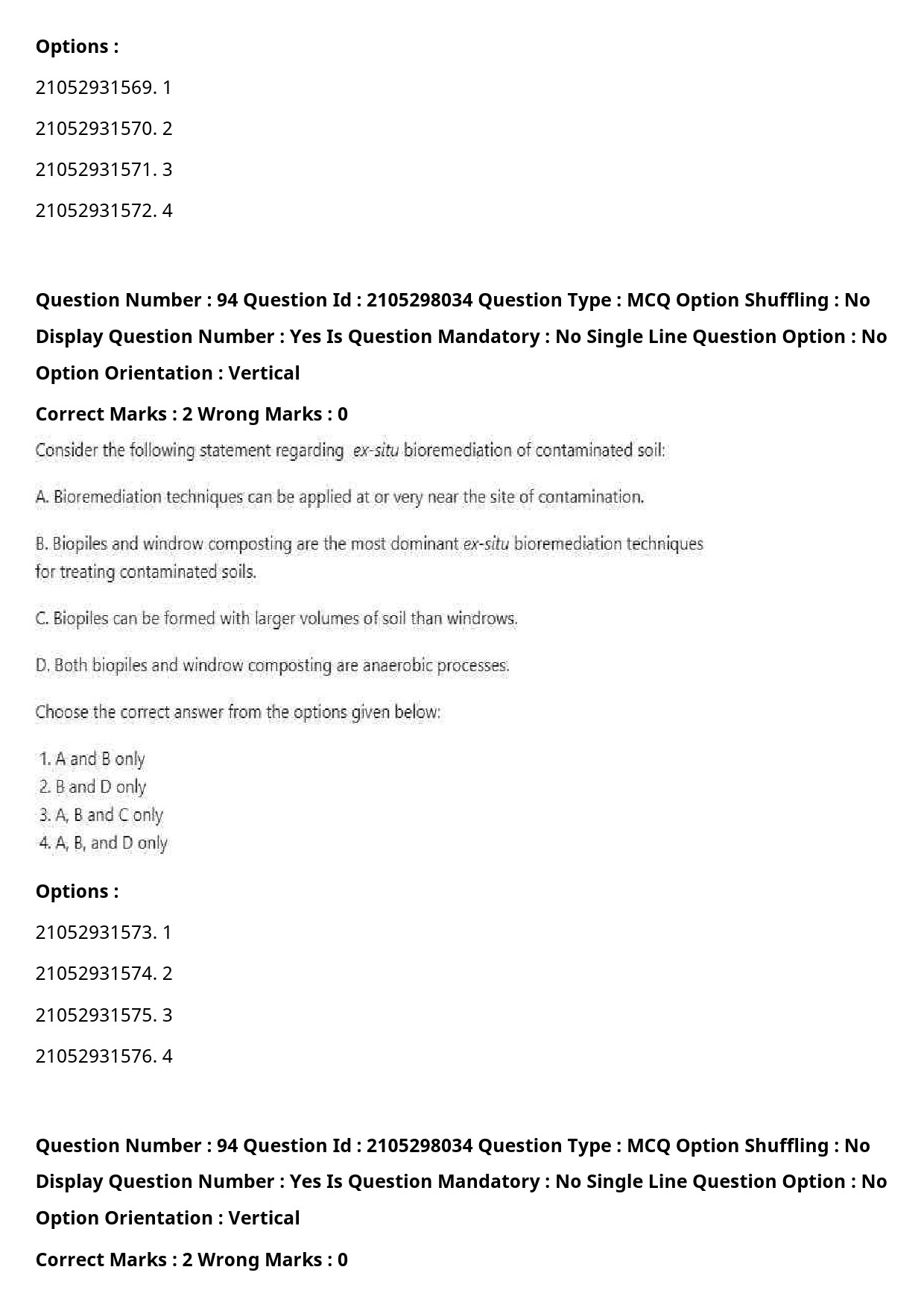 UGC NET Environmental Sciences Question Paper September 2020 113