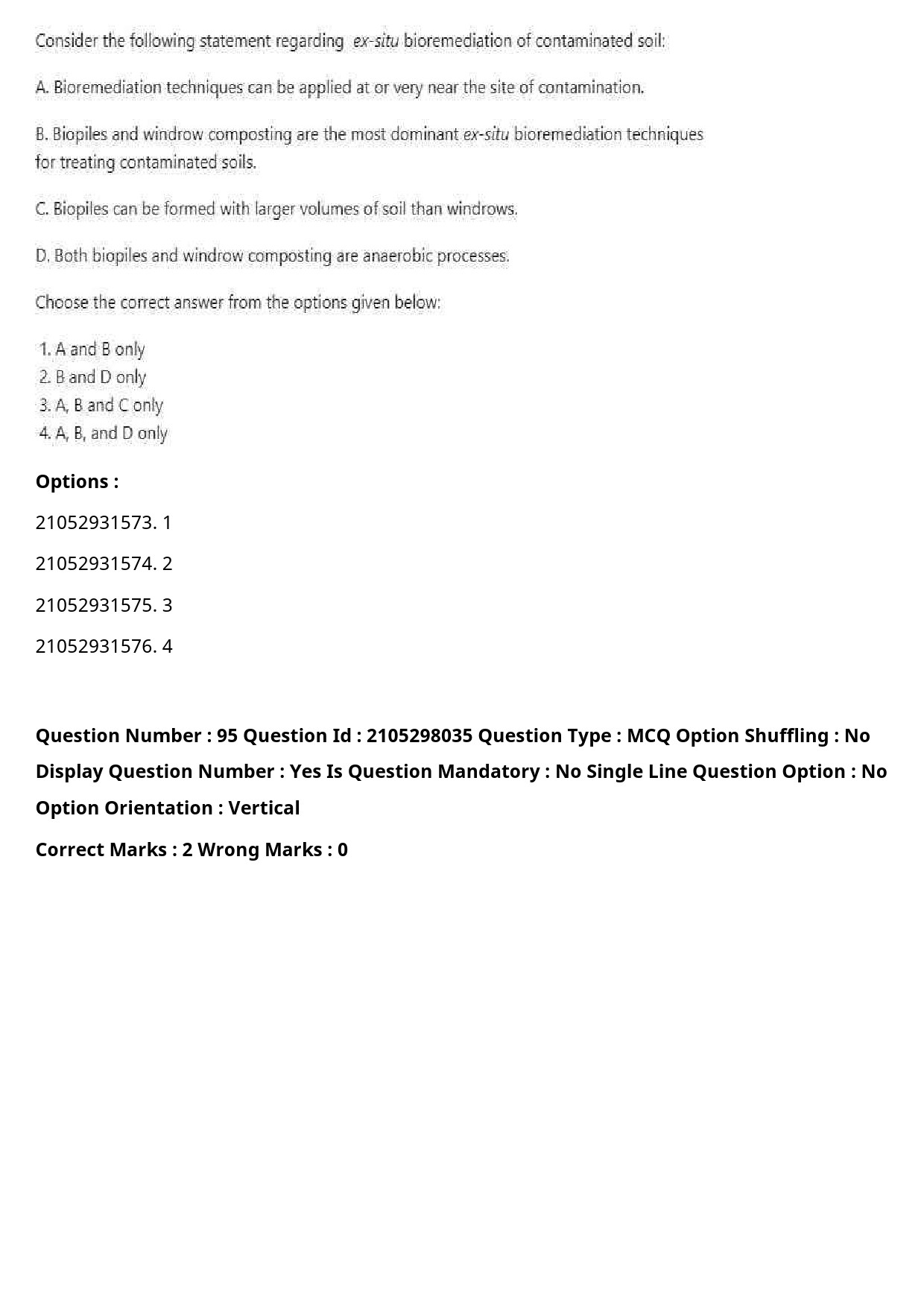 UGC NET Environmental Sciences Question Paper September 2020 114