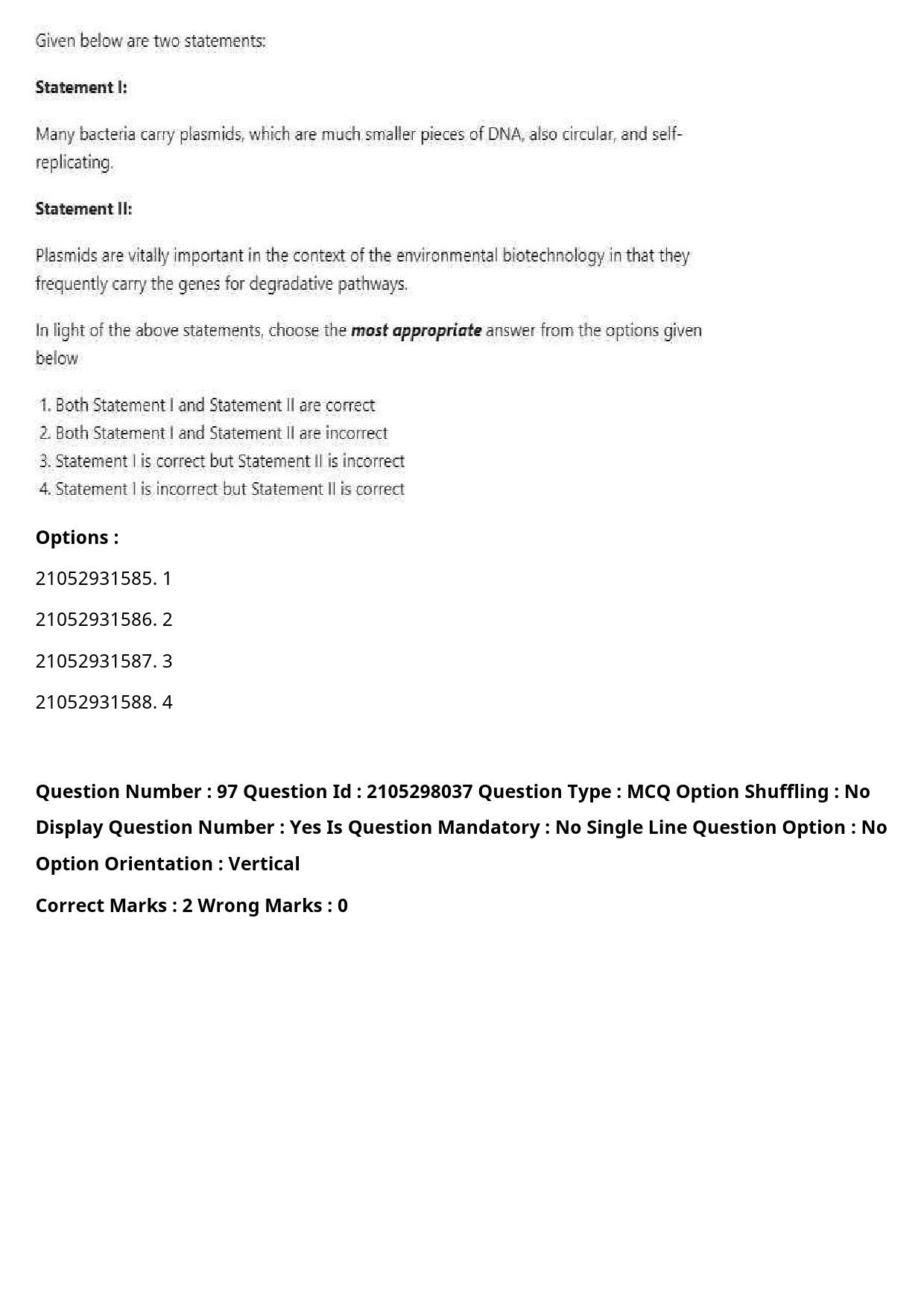 UGC NET Environmental Sciences Question Paper September 2020 119