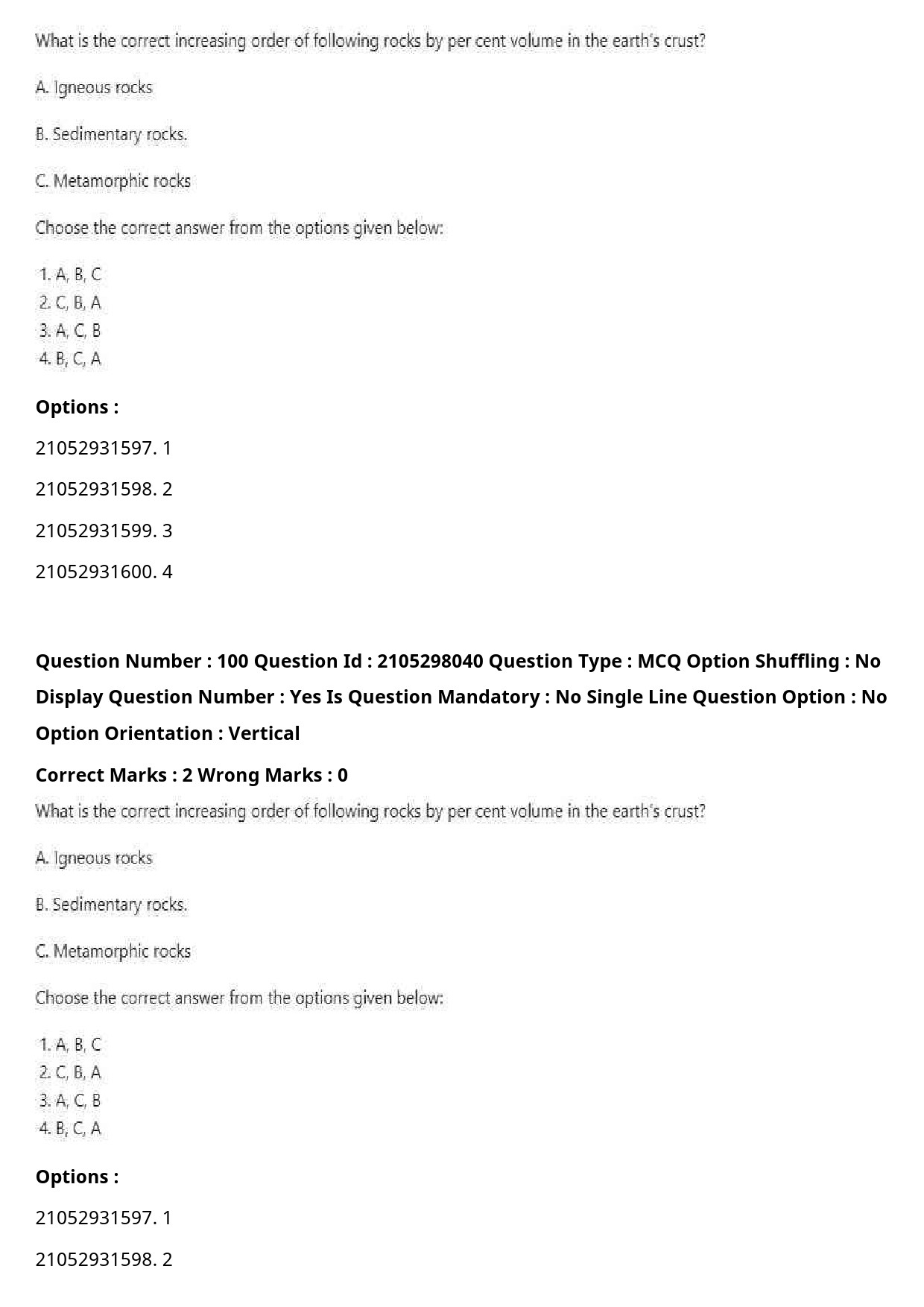 UGC NET Environmental Sciences Question Paper September 2020 124