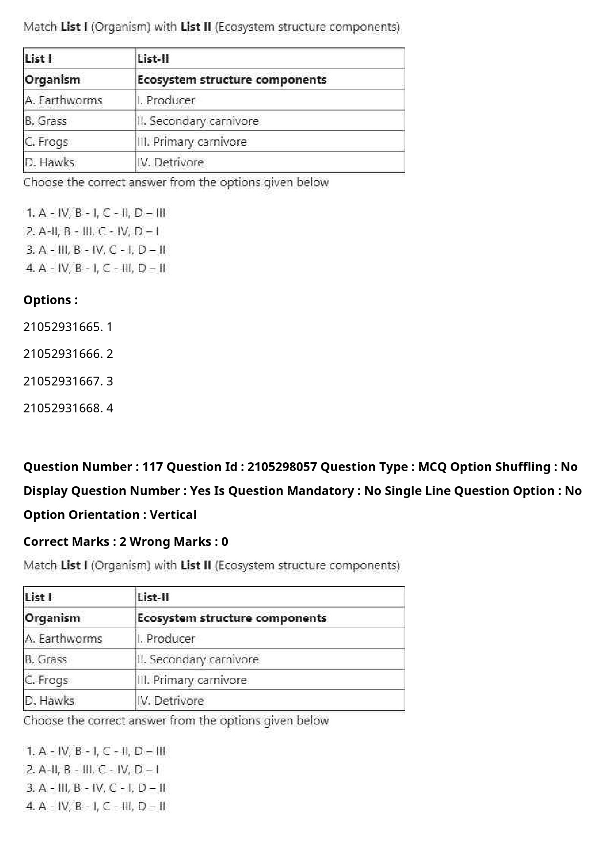 UGC NET Environmental Sciences Question Paper September 2020 150