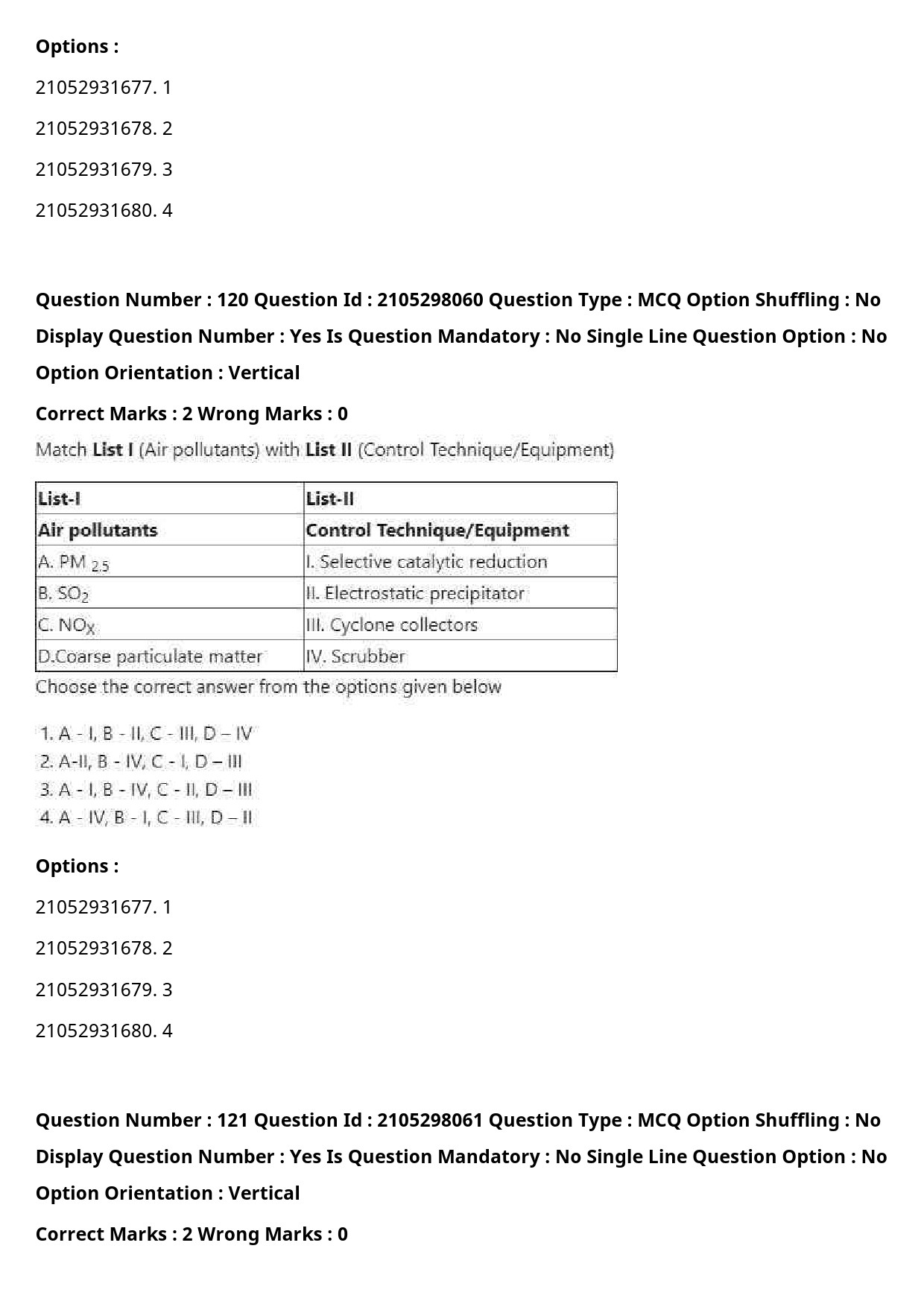 UGC NET Environmental Sciences Question Paper September 2020 155