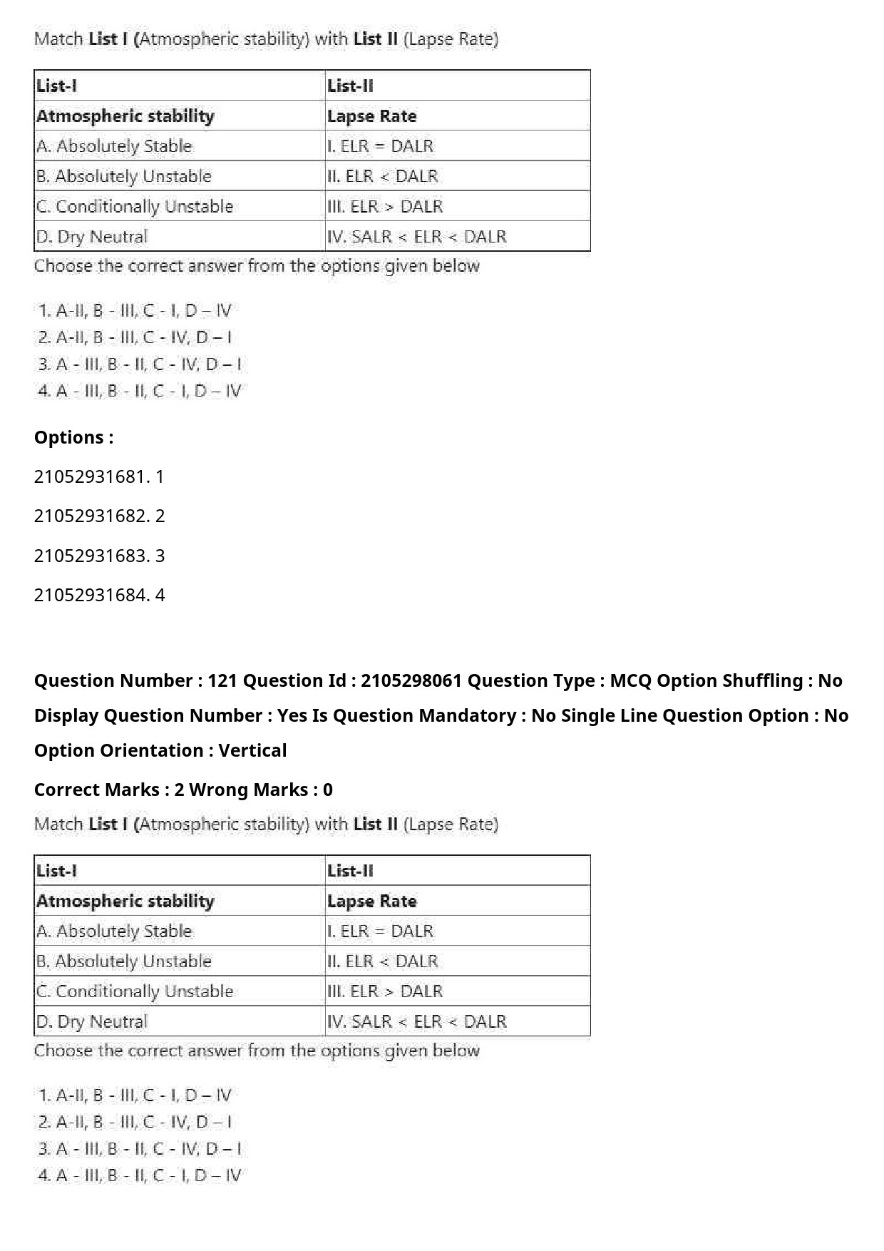 UGC NET Environmental Sciences Question Paper September 2020 156