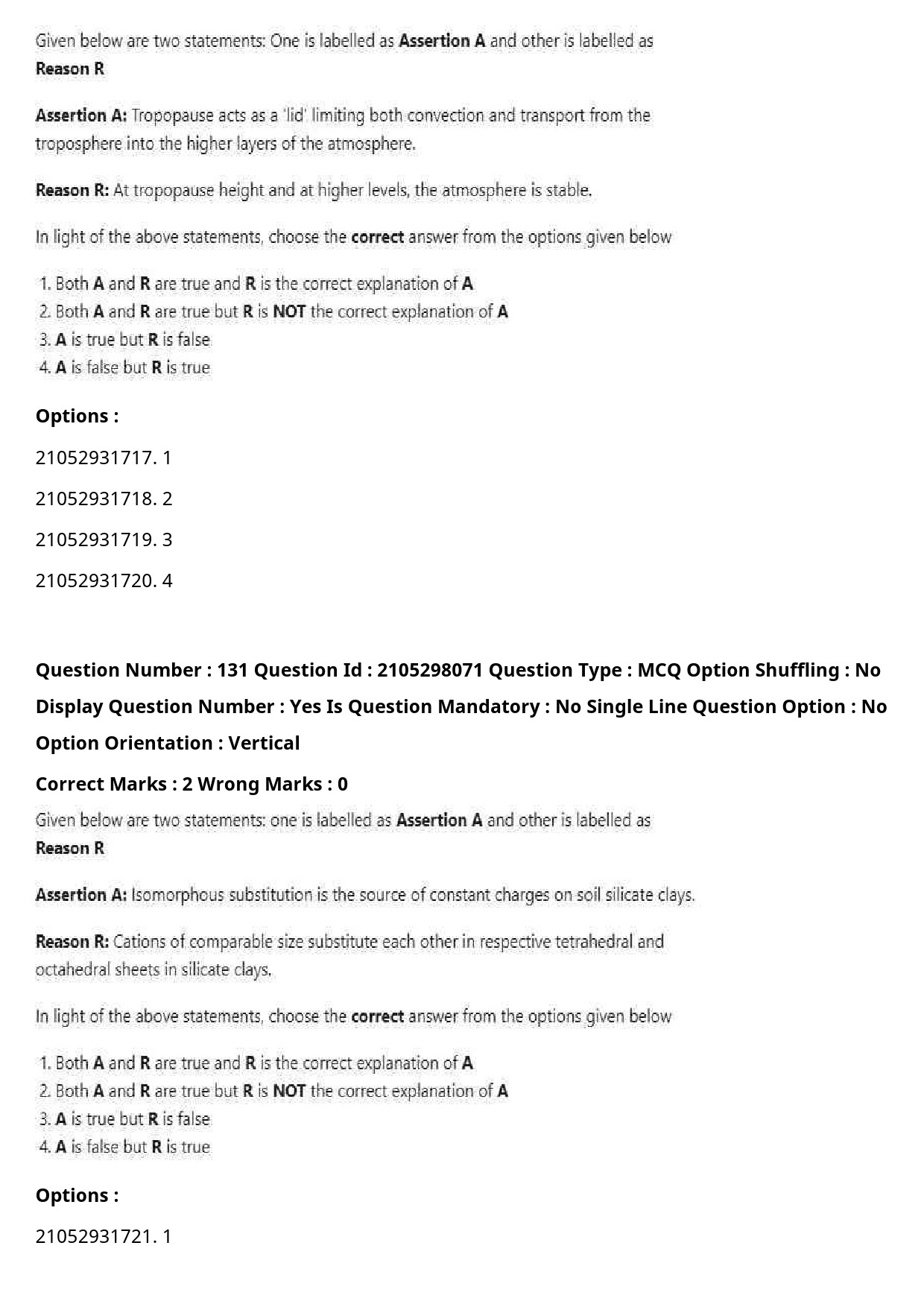 UGC NET Environmental Sciences Question Paper September 2020 170