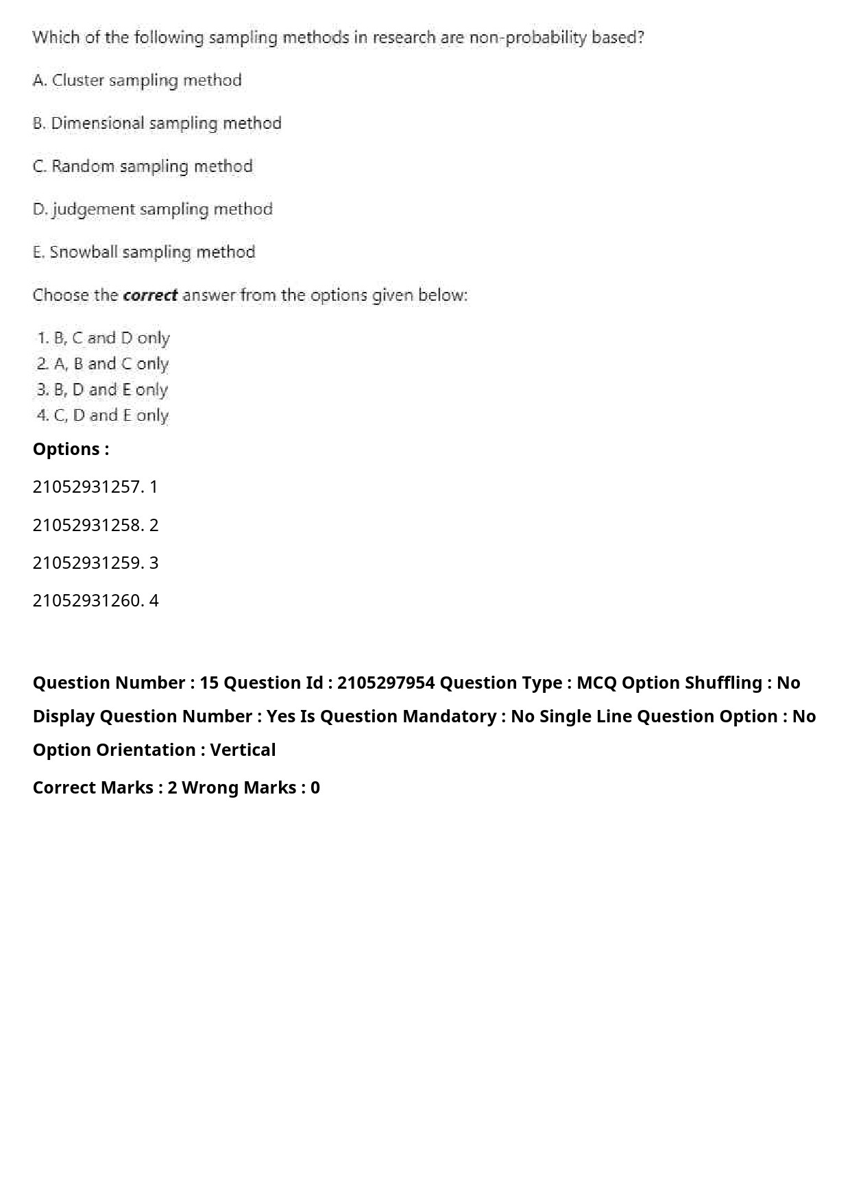 UGC NET Environmental Sciences Question Paper September 2020 20