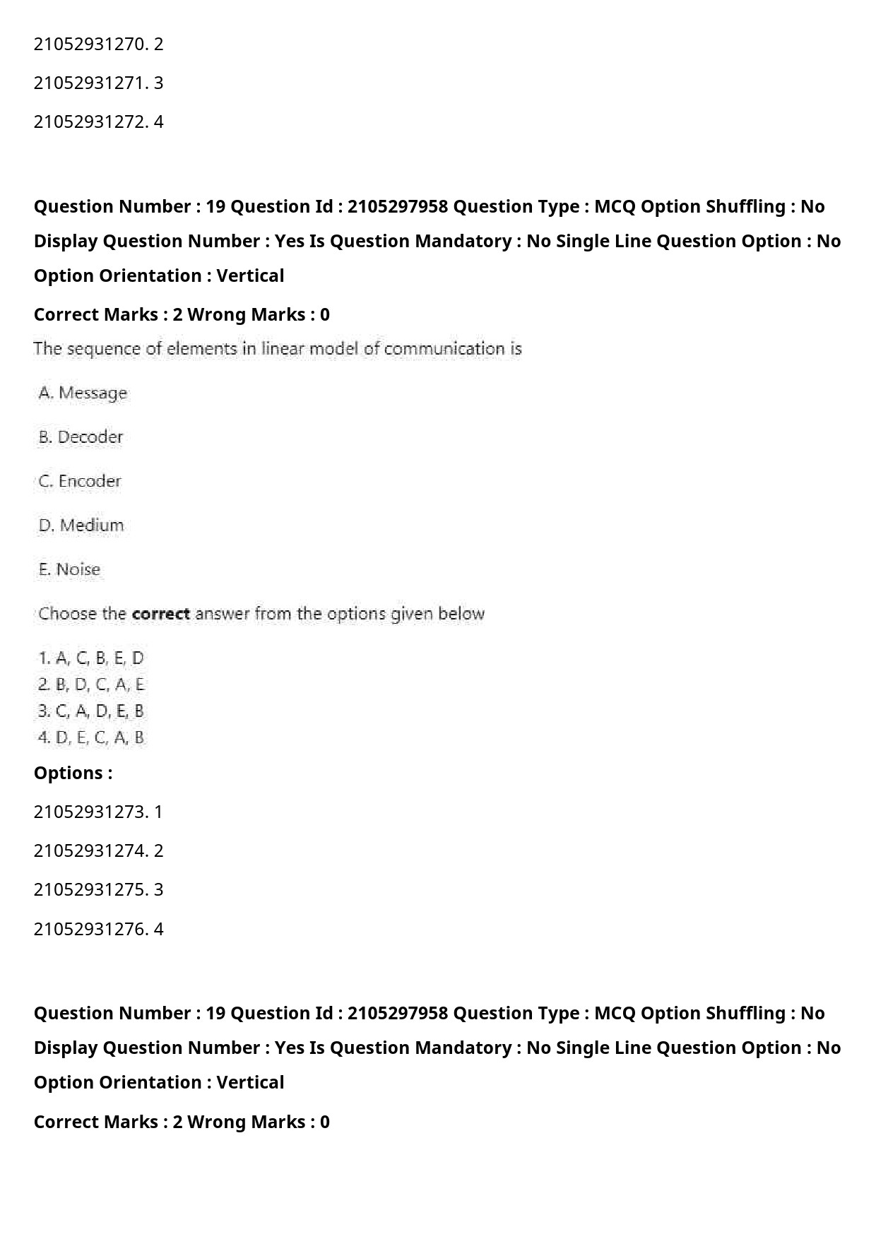 UGC NET Environmental Sciences Question Paper September 2020 25