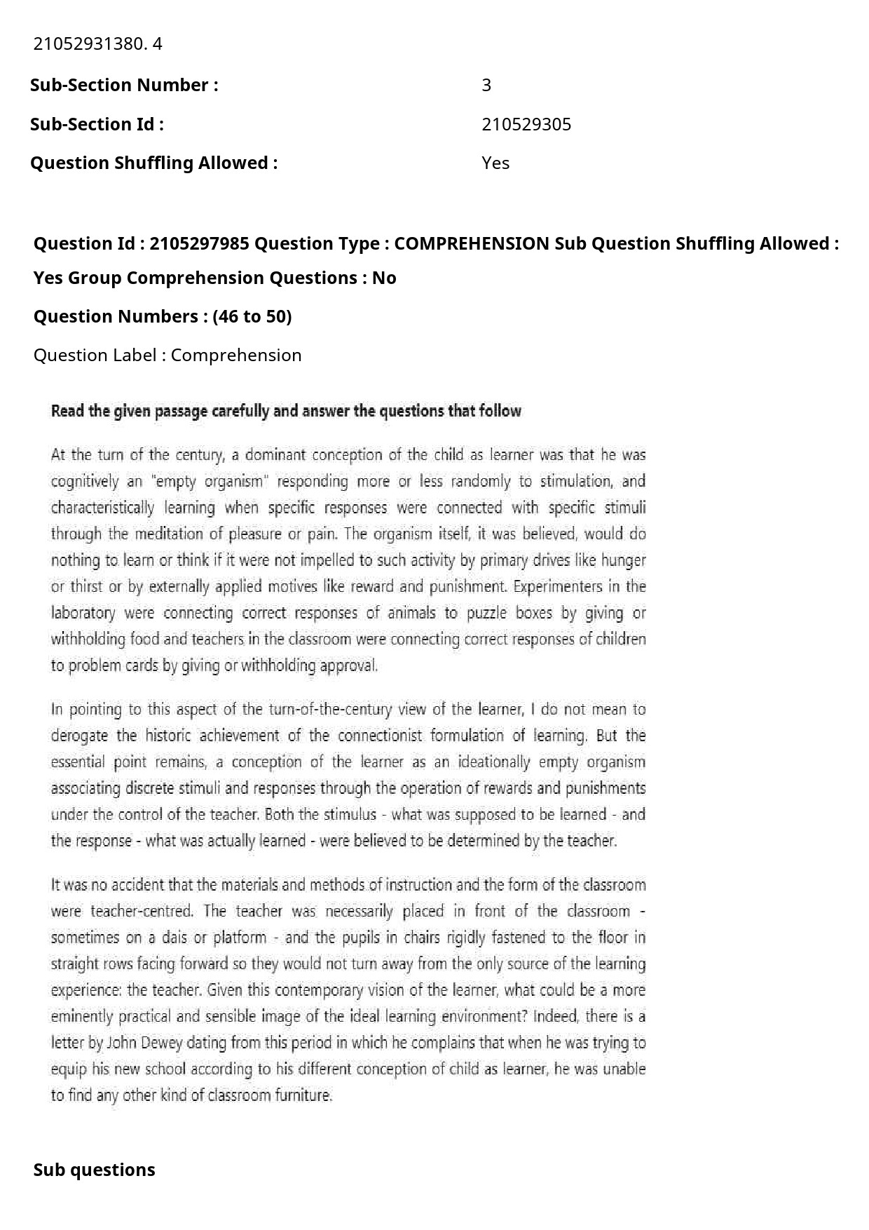 UGC NET Environmental Sciences Question Paper September 2020 61