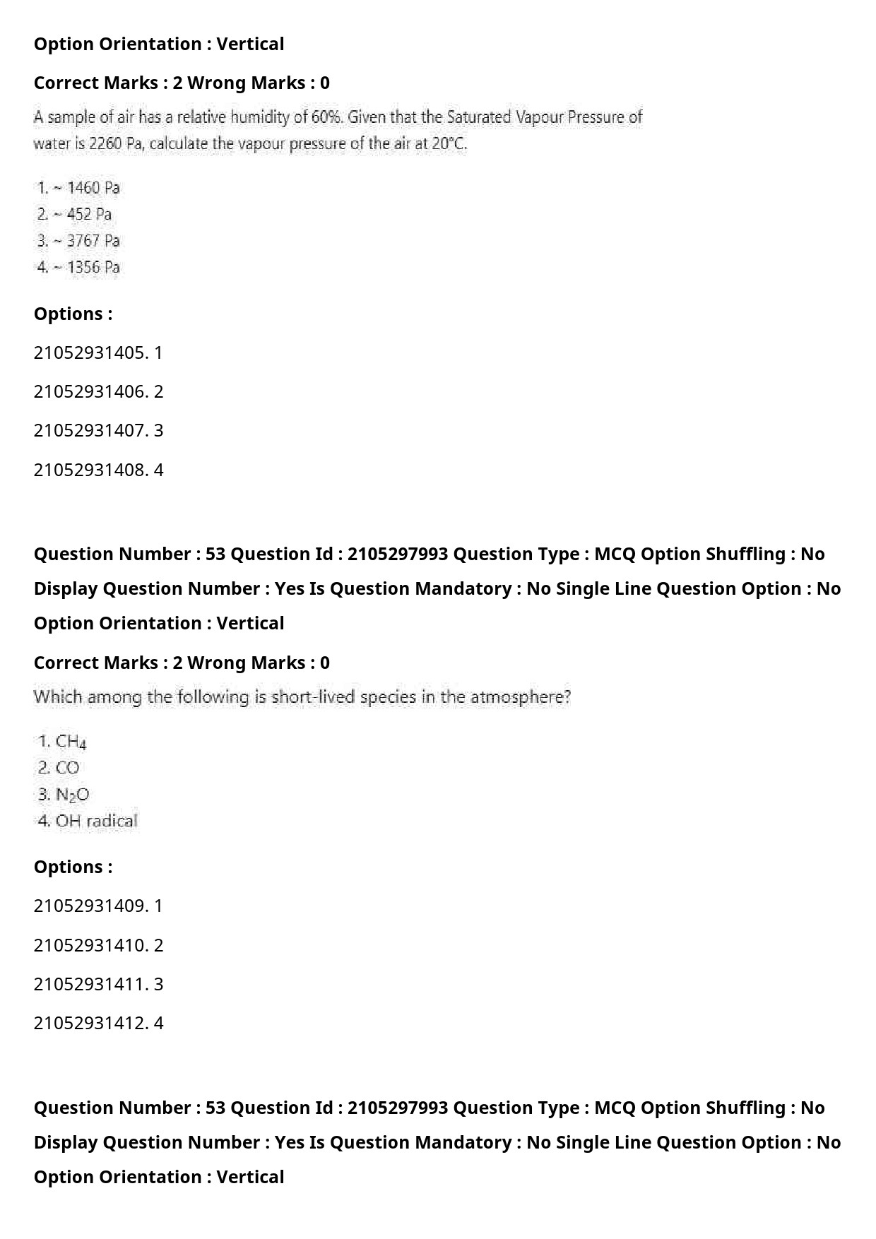 UGC NET Environmental Sciences Question Paper September 2020 70