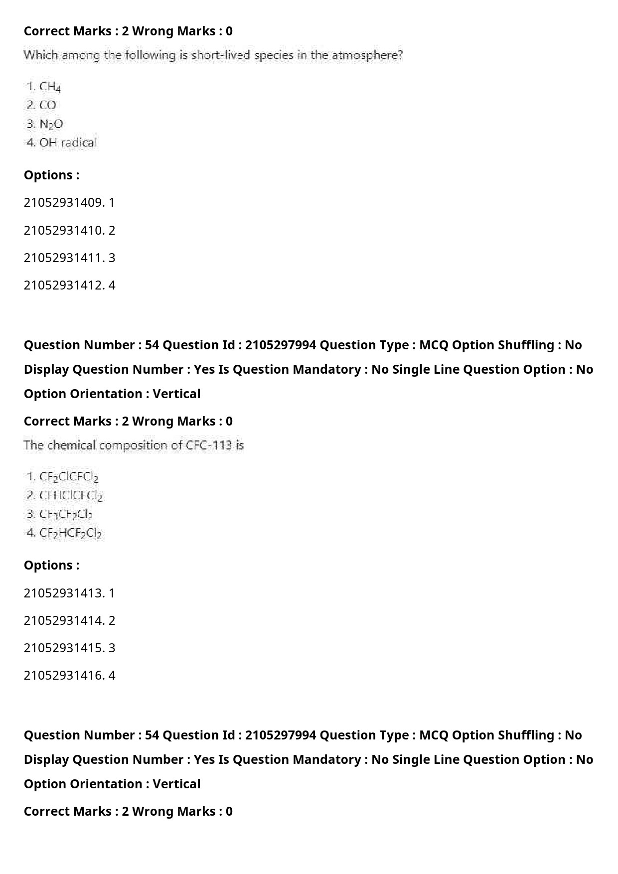 UGC NET Environmental Sciences Question Paper September 2020 71