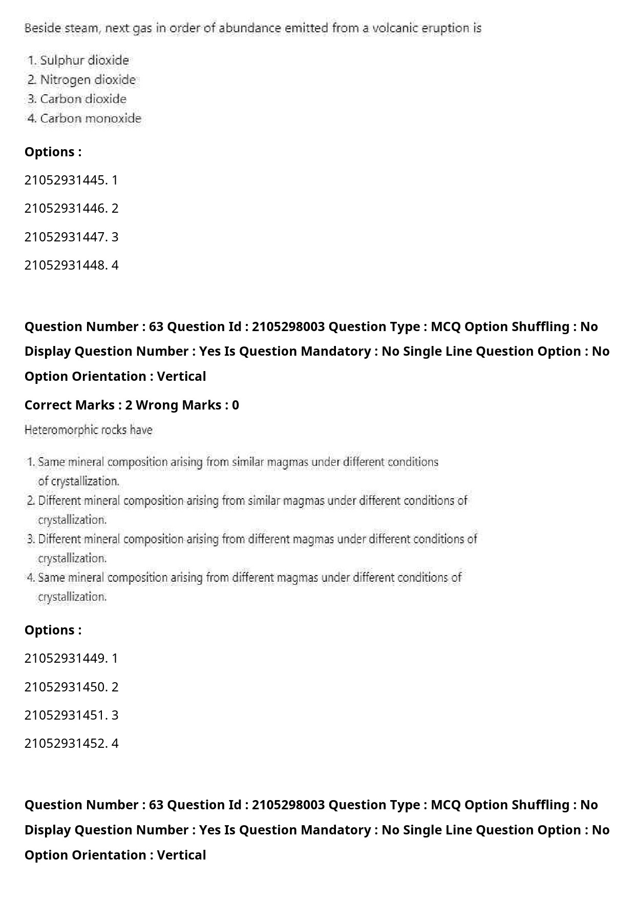 UGC NET Environmental Sciences Question Paper September 2020 80