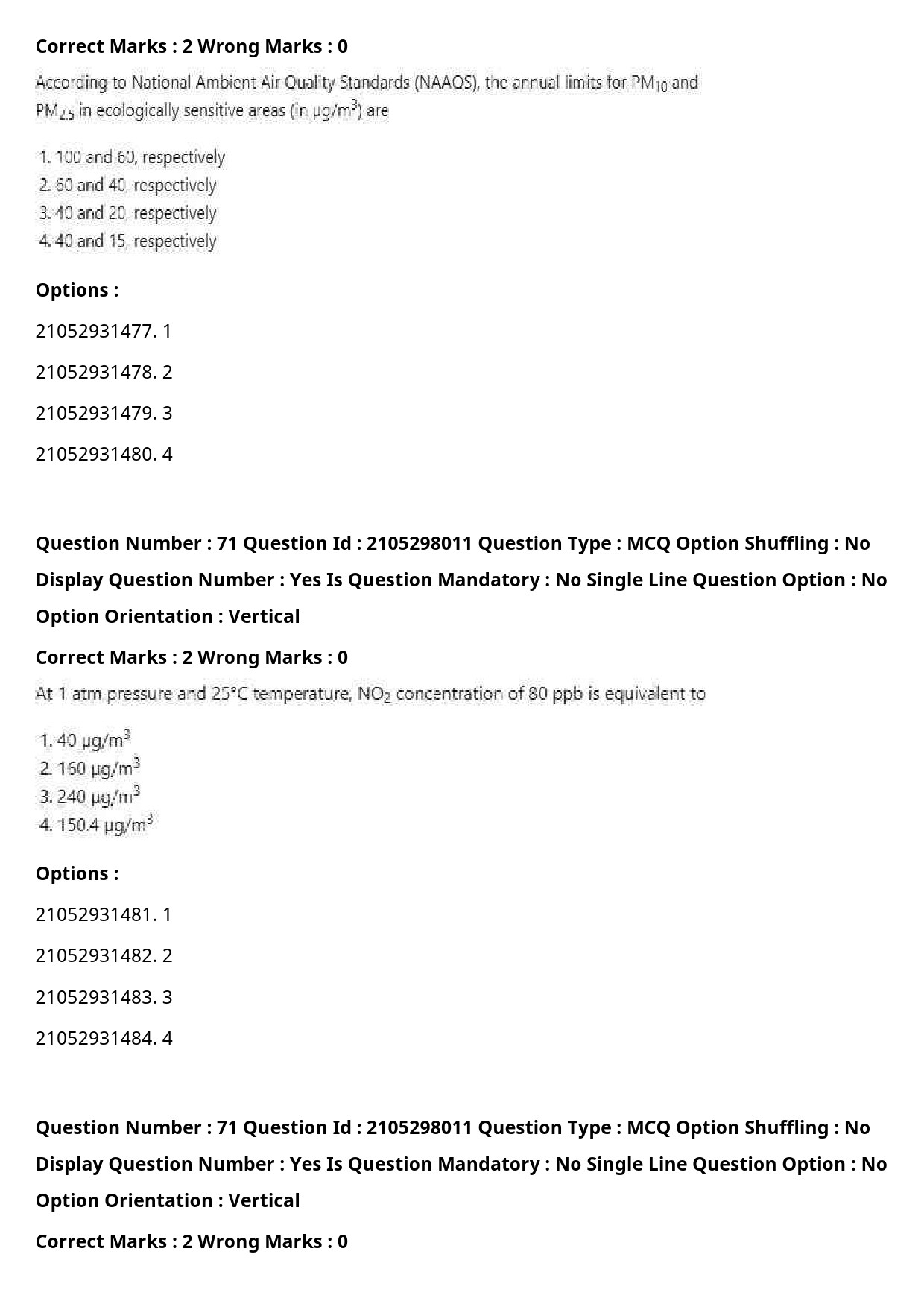 UGC NET Environmental Sciences Question Paper September 2020 88