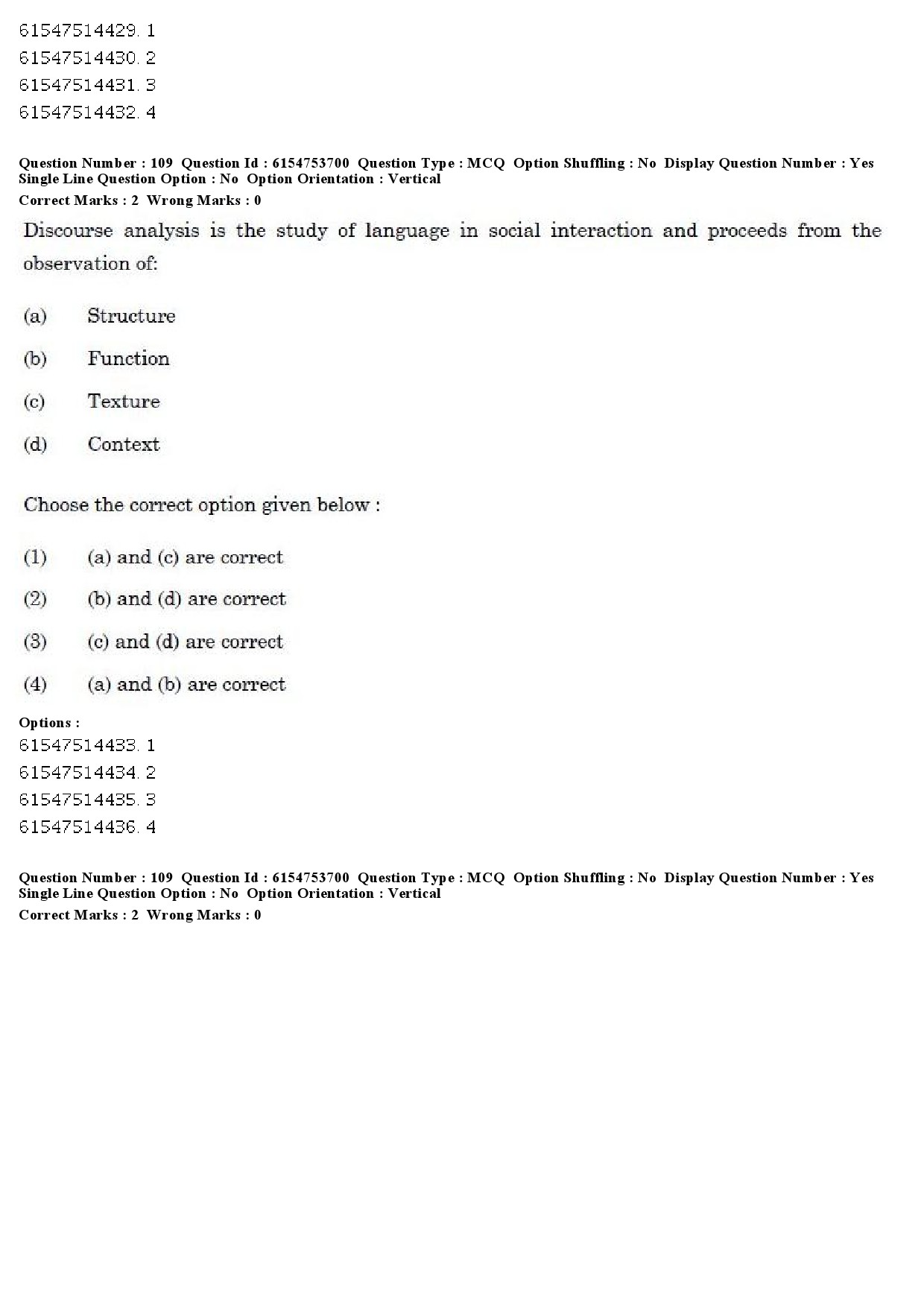 UGC NET Folk Literature Question Paper December 2019 91