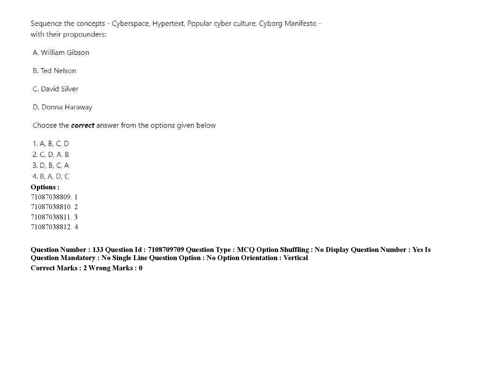 UGC NET Folk Literature Question Paper September 2020 200