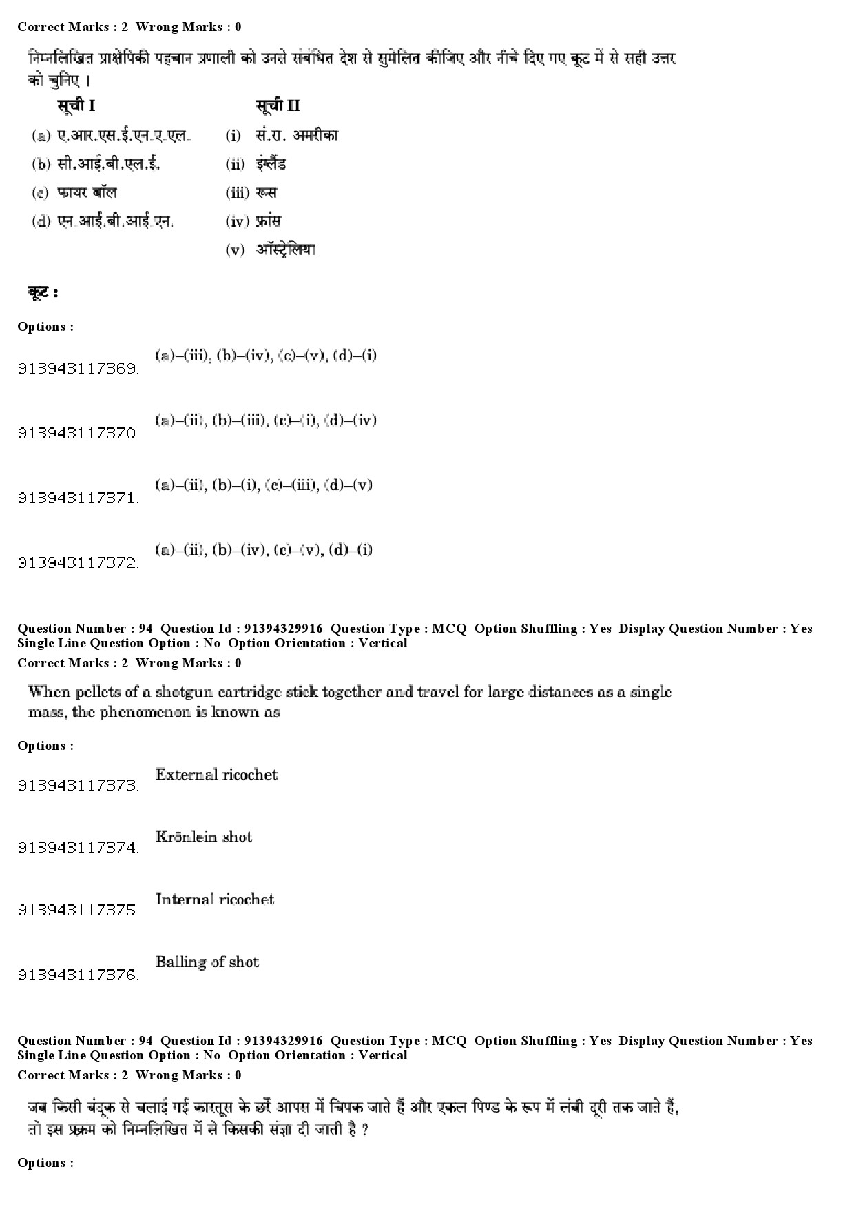 UGC NET Forensic Science Question Paper December 2018 81