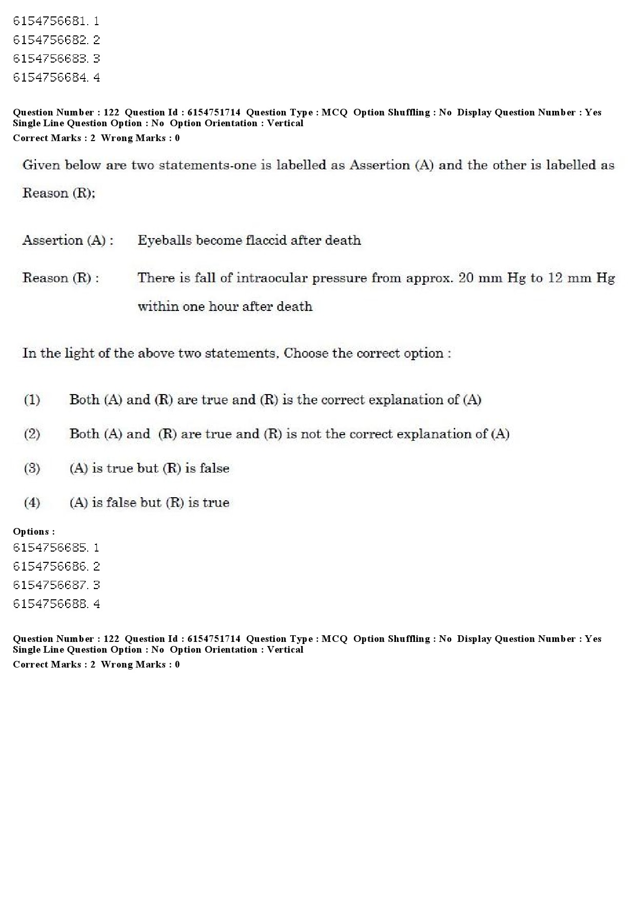 UGC NET Forensic Science Question Paper December 2019 100