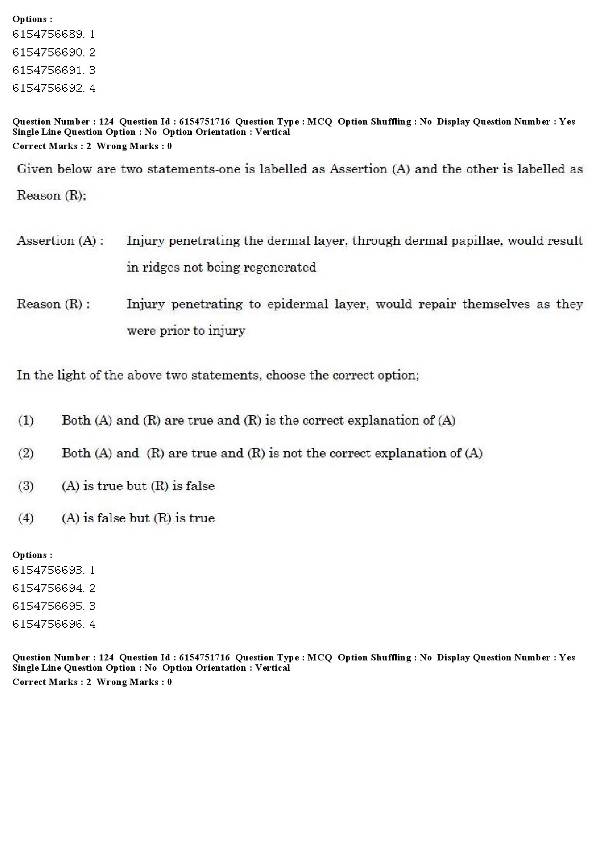 UGC NET Forensic Science Question Paper December 2019 103