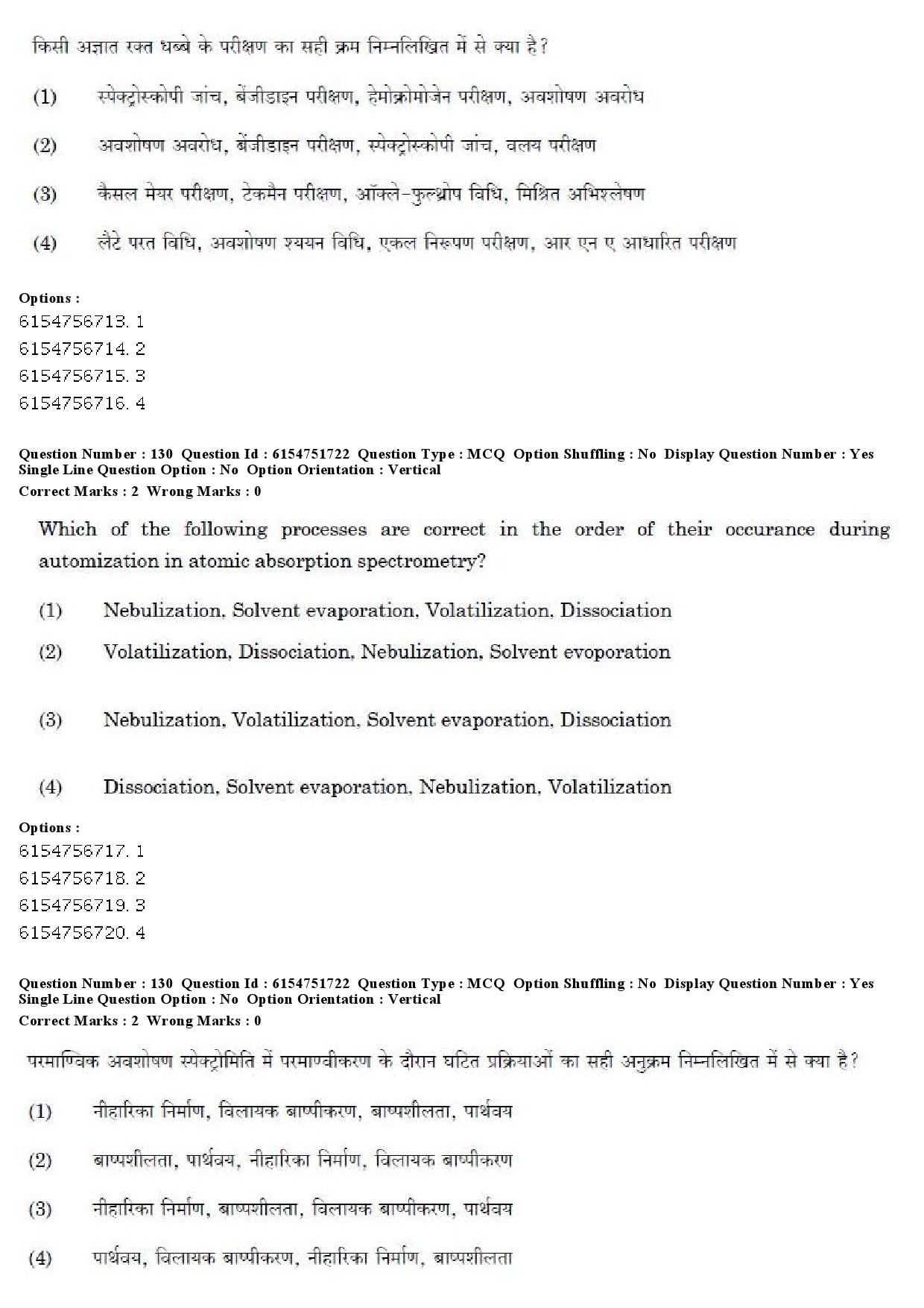 UGC NET Forensic Science Question Paper December 2019 112