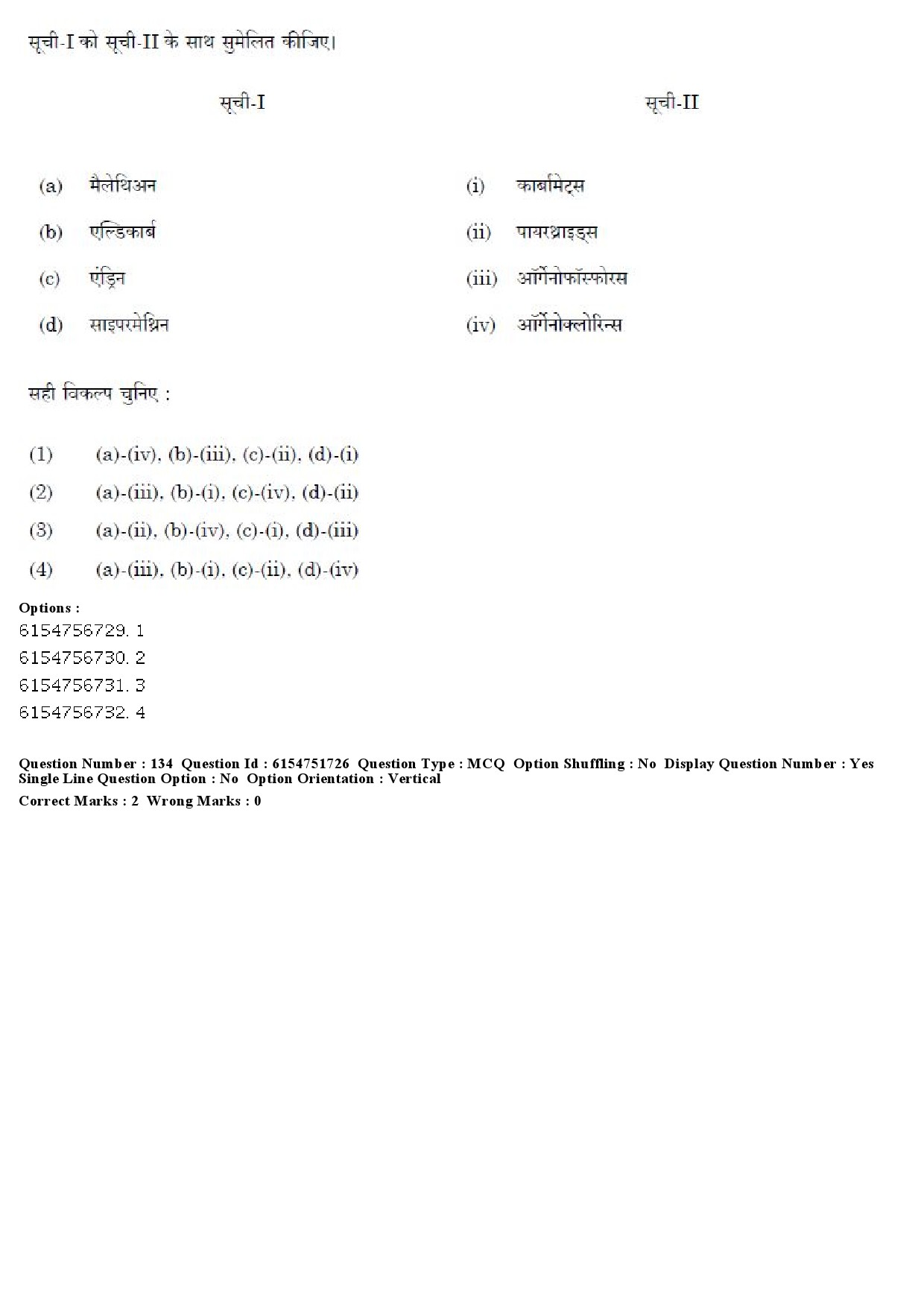 UGC NET Forensic Science Question Paper December 2019 116