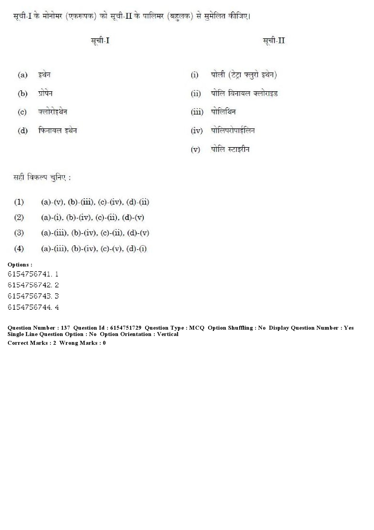 UGC NET Forensic Science Question Paper December 2019 122