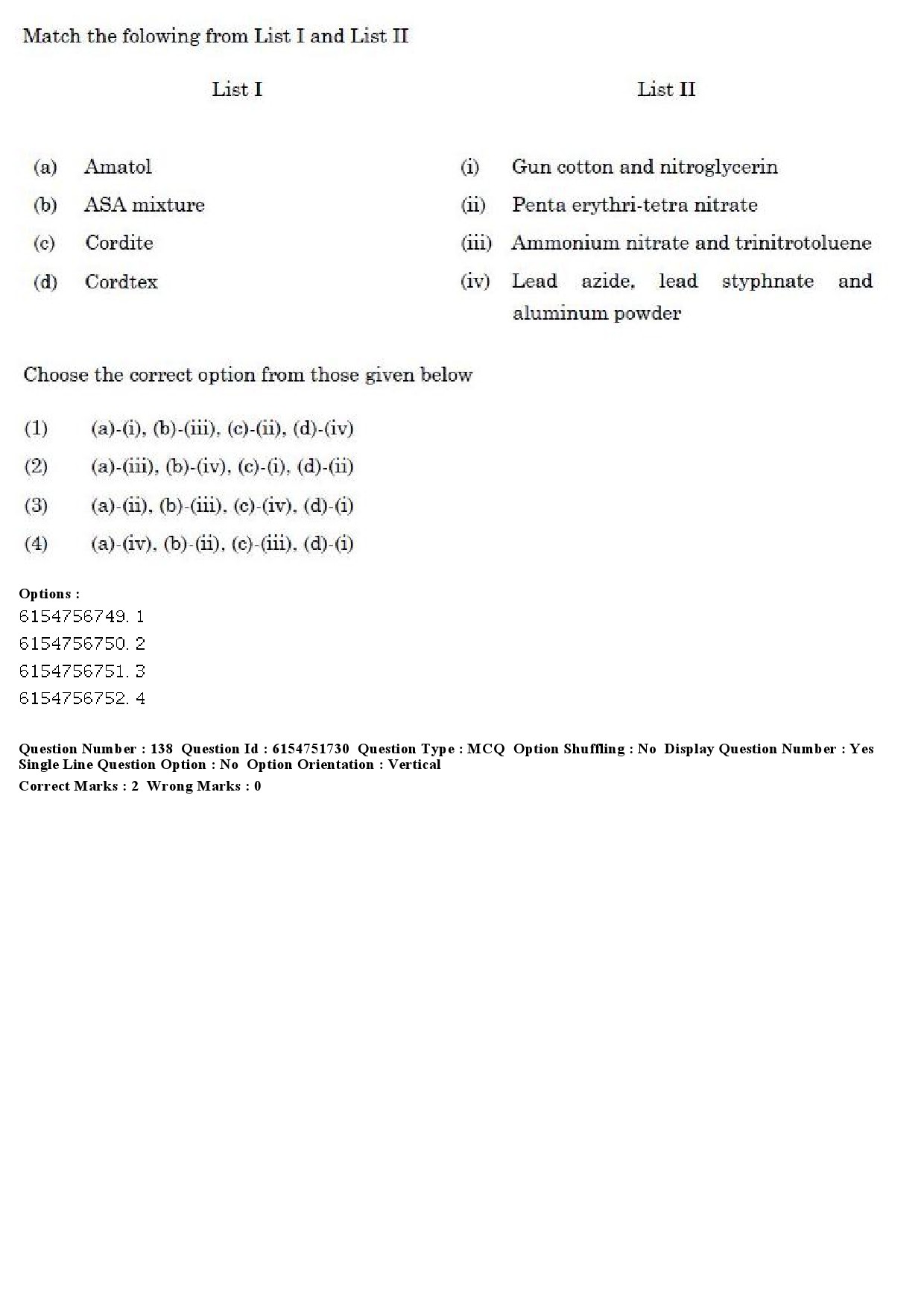 UGC NET Forensic Science Question Paper December 2019 125