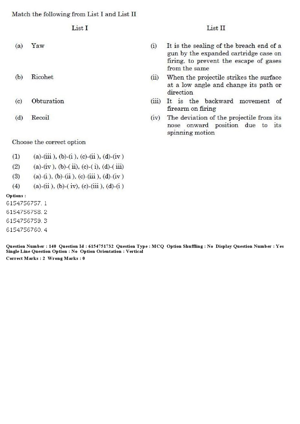 UGC NET Forensic Science Question Paper December 2019 129