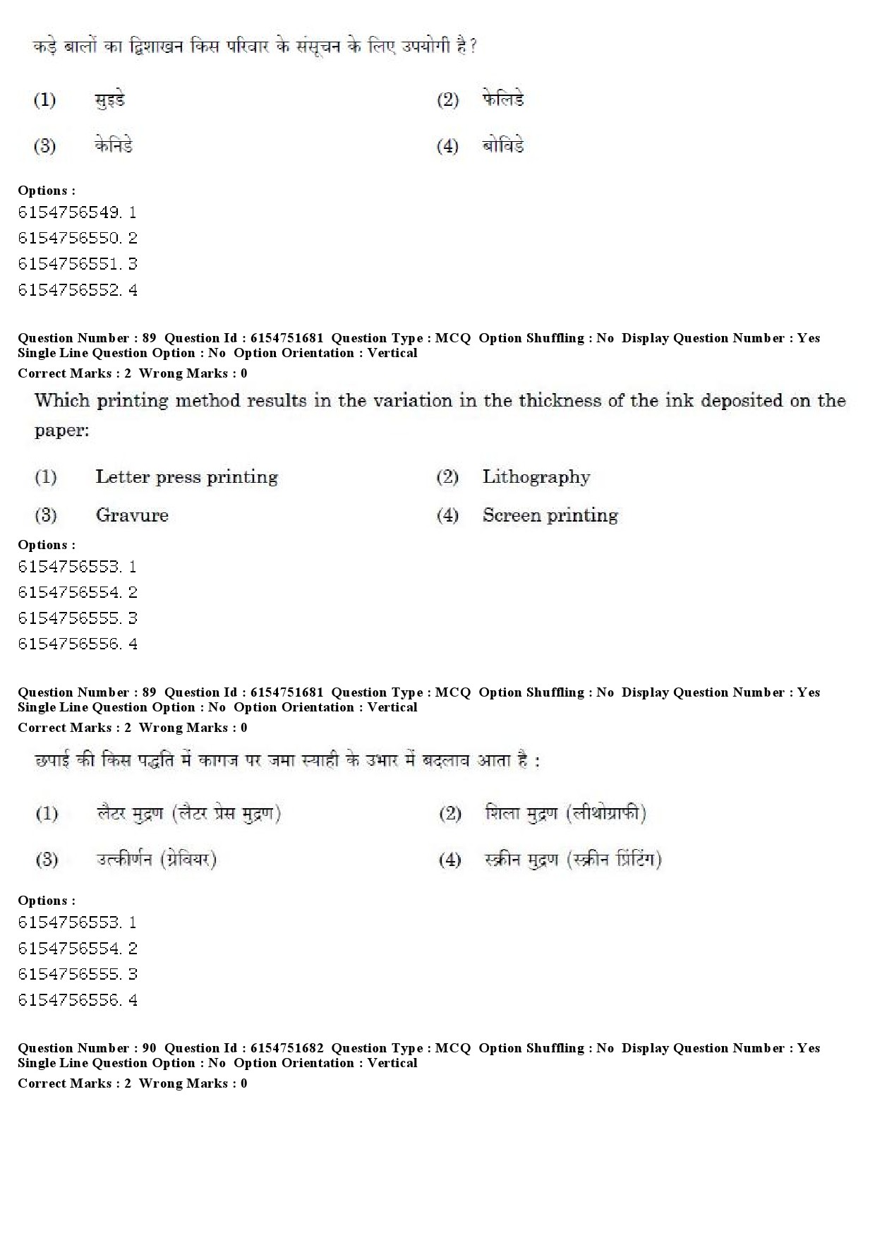 UGC NET Forensic Science Question Paper December 2019 68