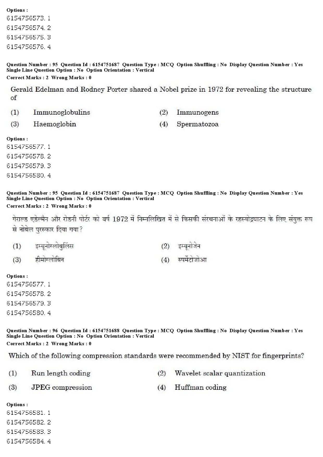 UGC NET Forensic Science Question Paper December 2019 72