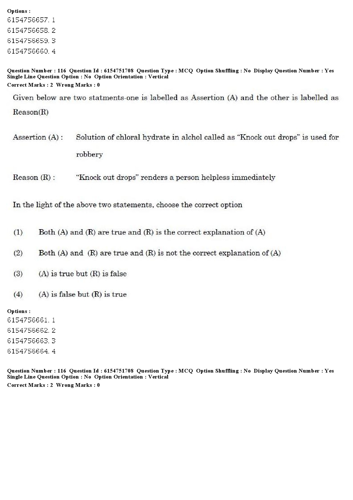 UGC NET Forensic Science Question Paper December 2019 89